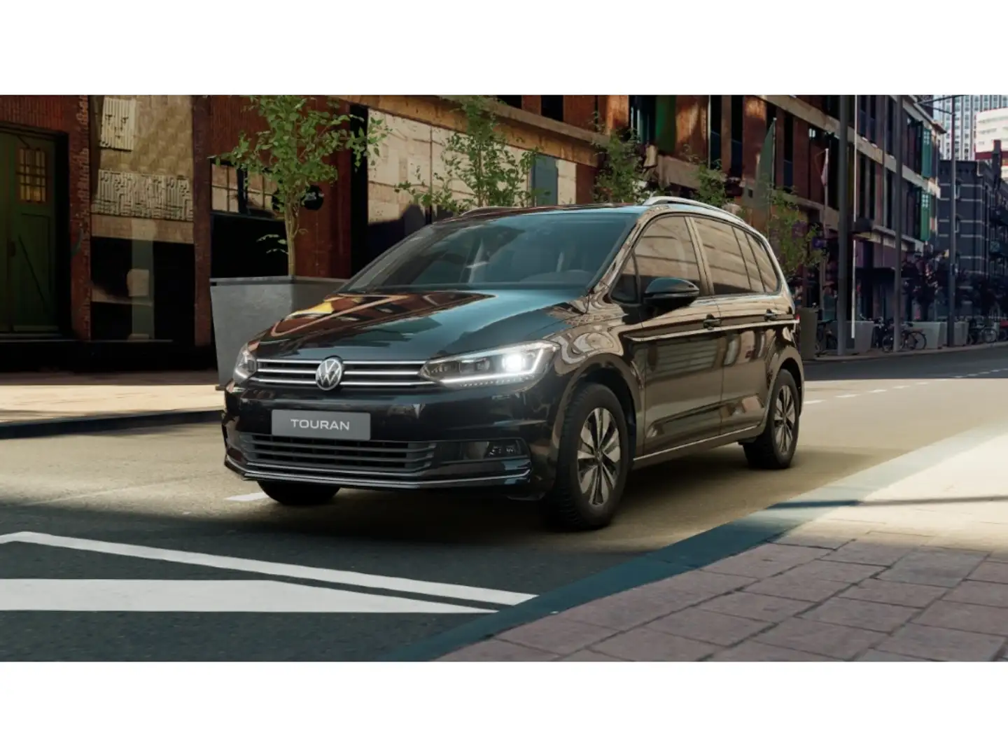 Volkswagen Touran 2.0TDI DSG Comfortline LED AHK Navi Rear View Schwarz - 1