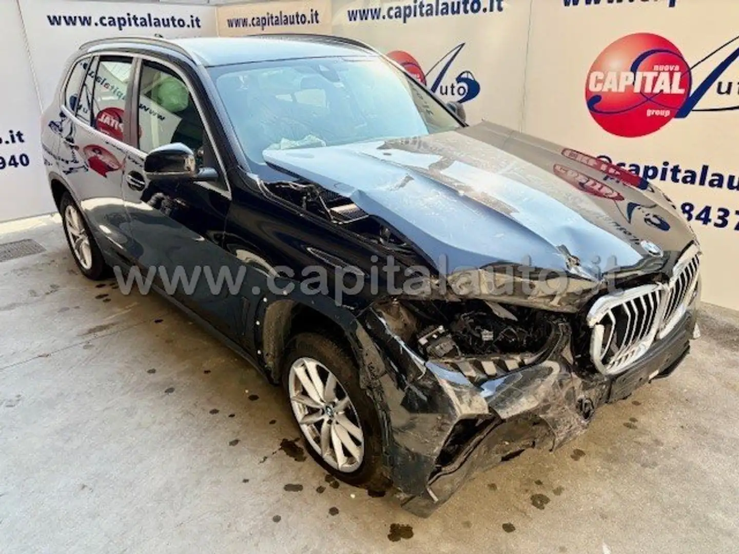 BMW X5 xdrive 30d MHEV auto NETTO 24500 Zwart - 2