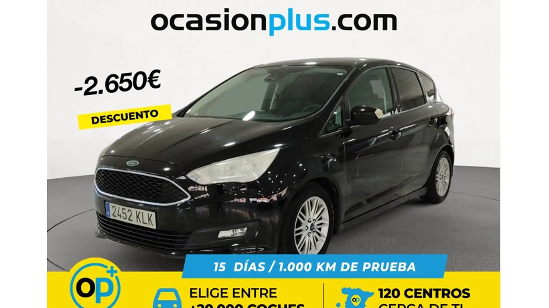 Ford C-Max 1.0 Ecoboost Auto-S&S Trend+ 125 Schwarz - 1
