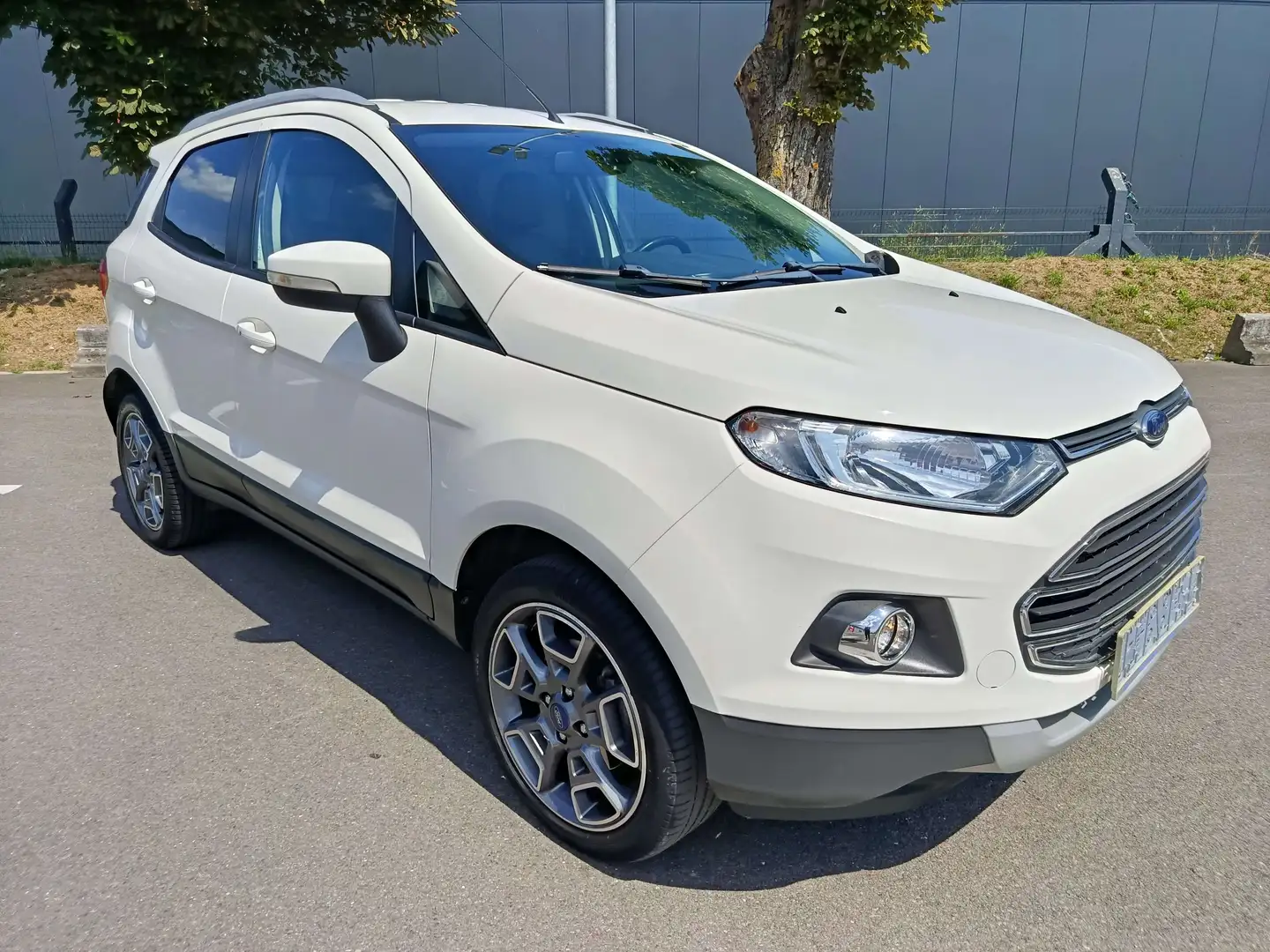 Ford EcoSport Ecosport 1.5 TDCi 4x2 Titanium S Blanc - 2