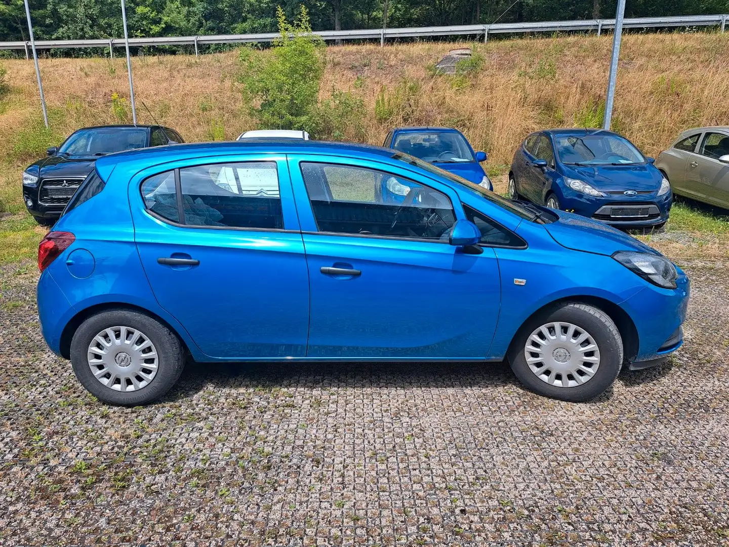 Opel Corsa E Selection AC M+S Orig. 47.800km TÜV  NEU Blau - 2