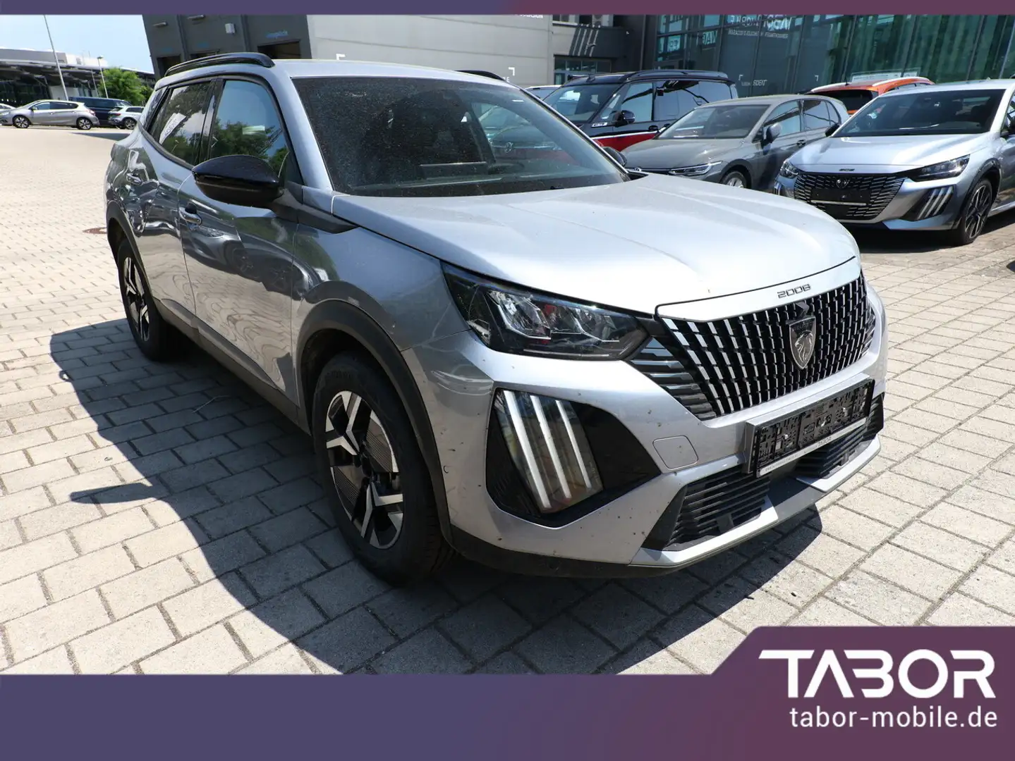 Peugeot 2008 MHEV 145 DSC6 Allure Nav Keyl ACC 360° SHZ Grau - 2