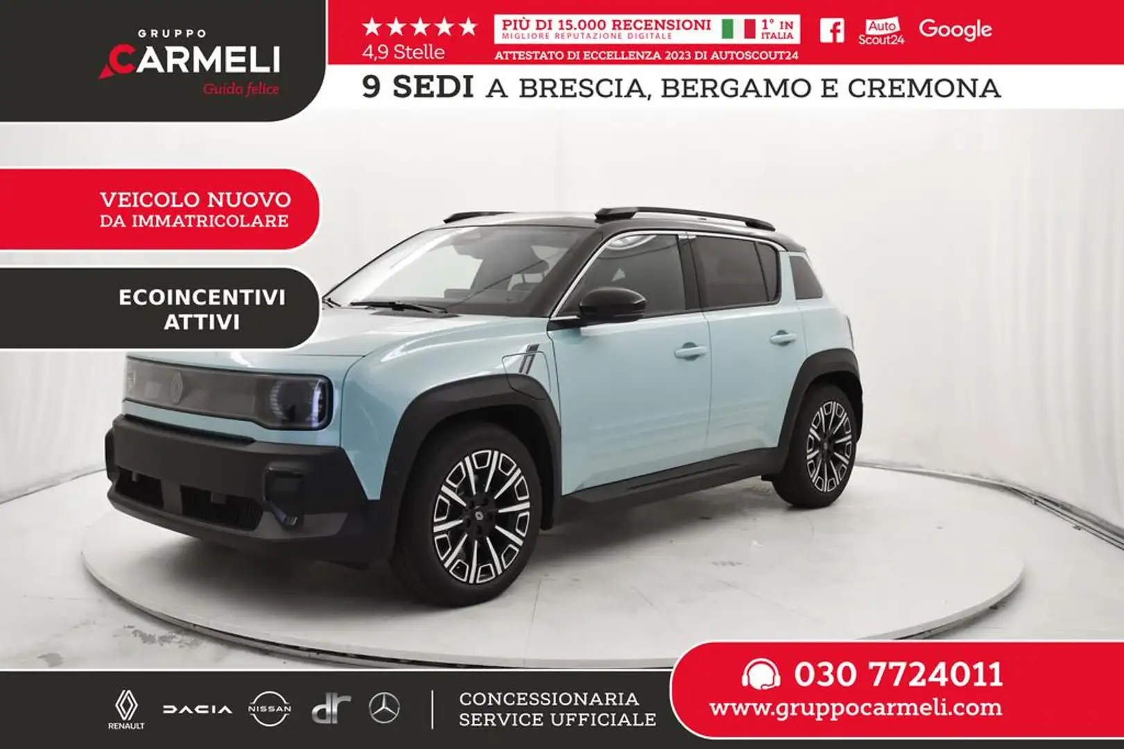 Renault R 4 enault Iconic comfort range 150cv - NUOVA RENAULT Grün - 1