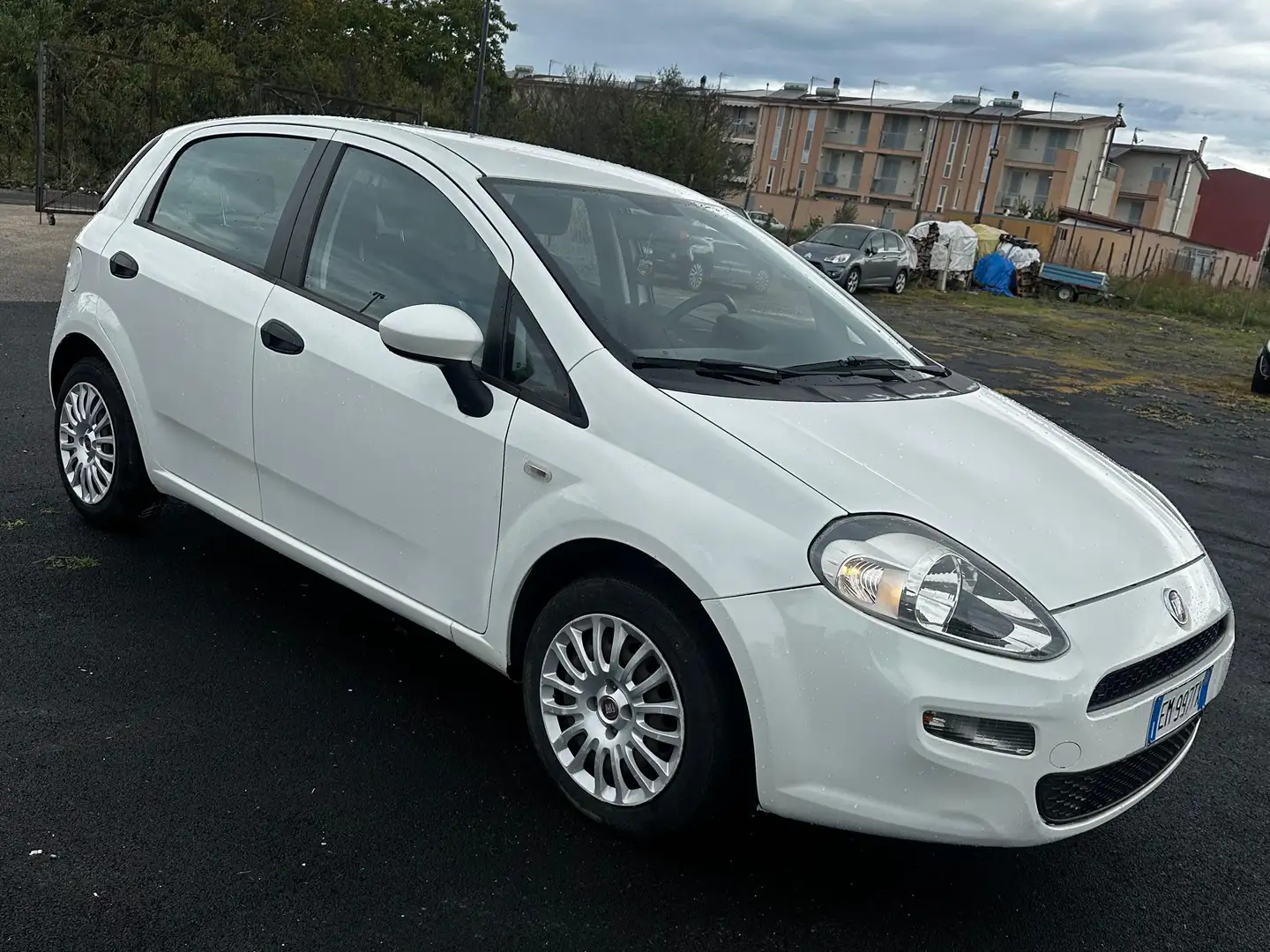 Fiat Punto Punto III 2012 5p 1.2 Lounge Bianco - 2