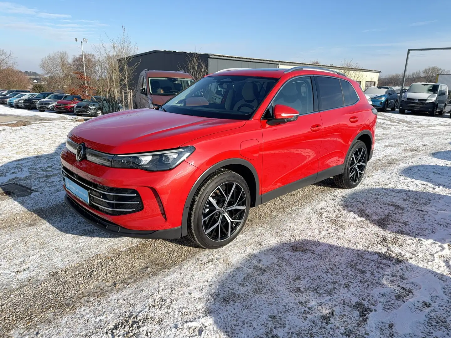 Volkswagen Tiguan Elegance eHybrid DSG NW-Anschlussgarantie Rot - 2