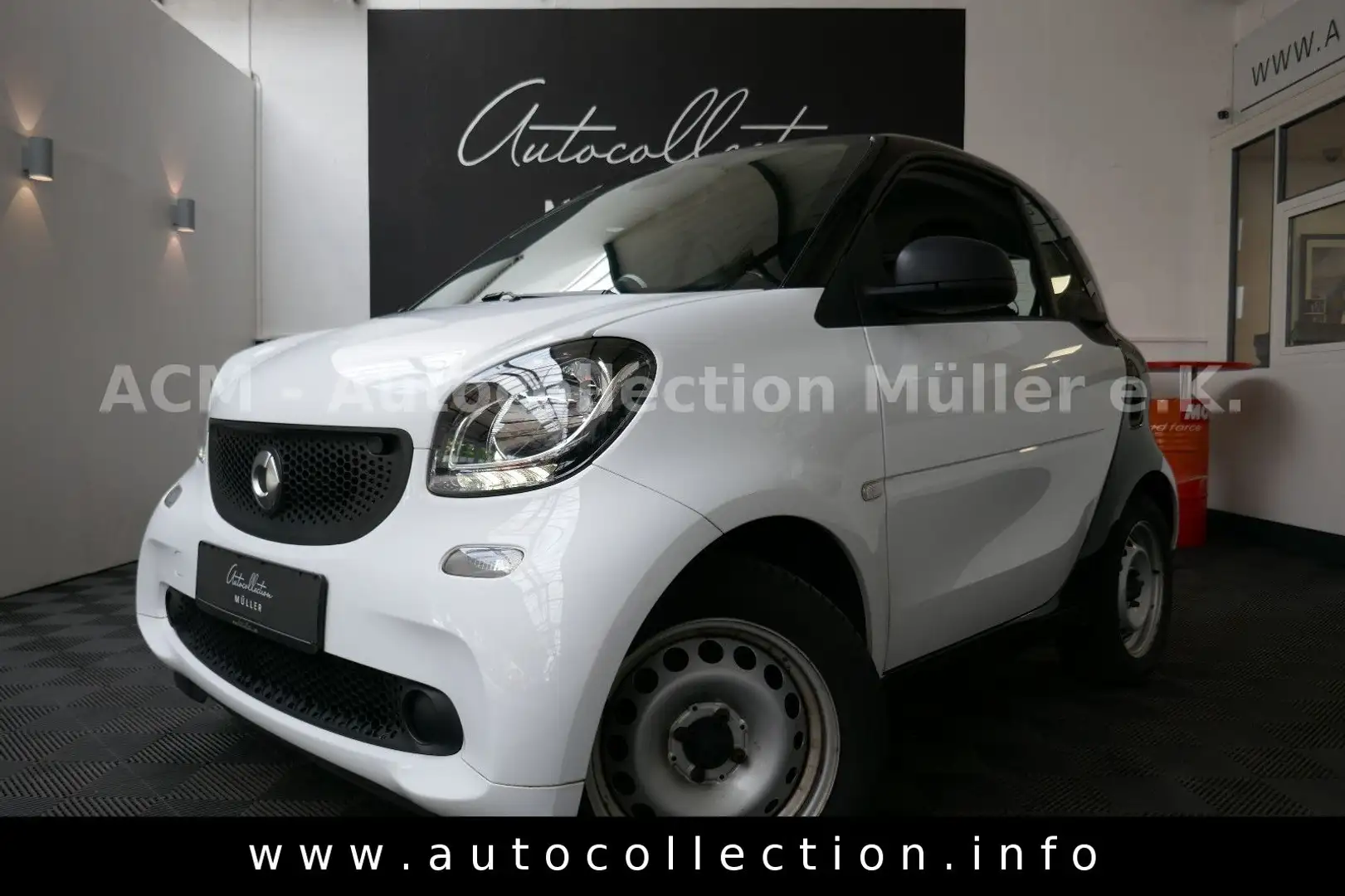 smart forTwo *2.Hand*Klima*eFenster*Isofix*Telefon* Blanco - 1
