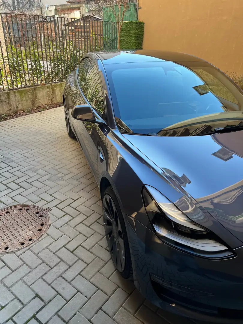 Tesla Model 3 Performance Gris - 2