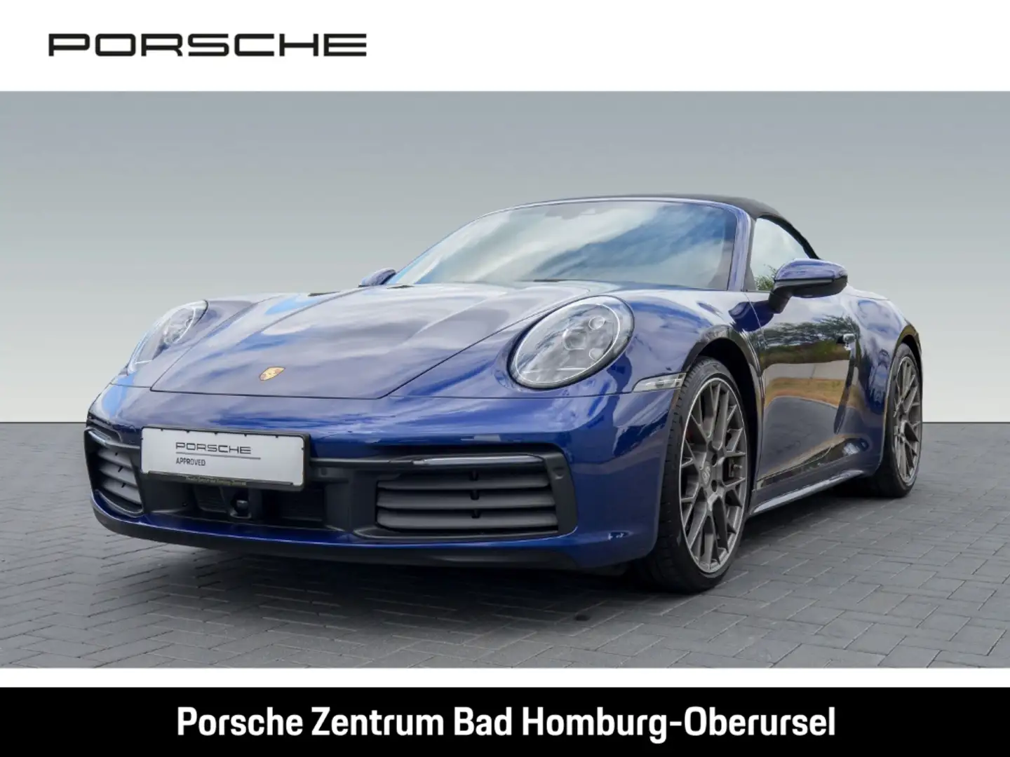 Porsche 992 911 Carrera 4S Cabrio Sportabgas BOSE LED Blu/Azzurro - 1