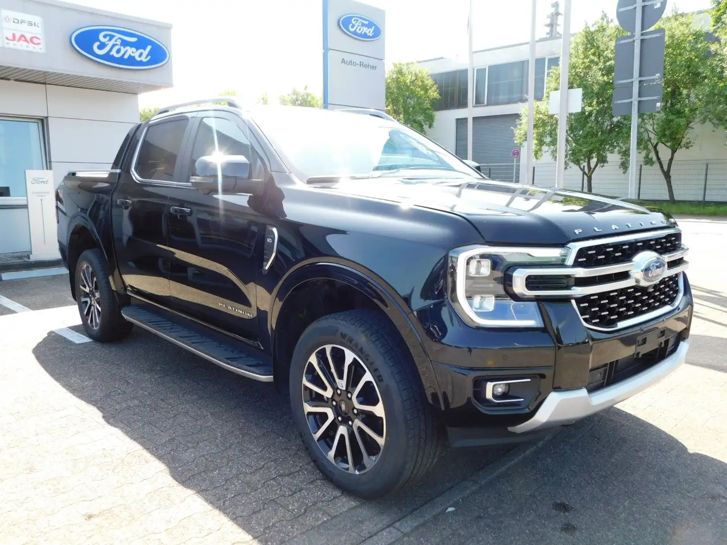 Ford Ranger Platinum 3.0l Doppelk. e-Rollo *Lagerfzg* Schwarz - 1