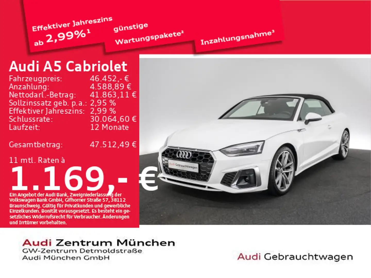 Audi A5 35 TFSI S tronic S line Navi+/LED Violett - 1
