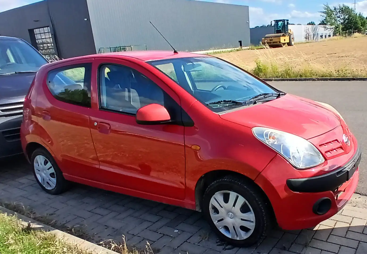 Nissan Pixo 10i direction assistée ver centr vtel rcd EURO5 Rouge - 2