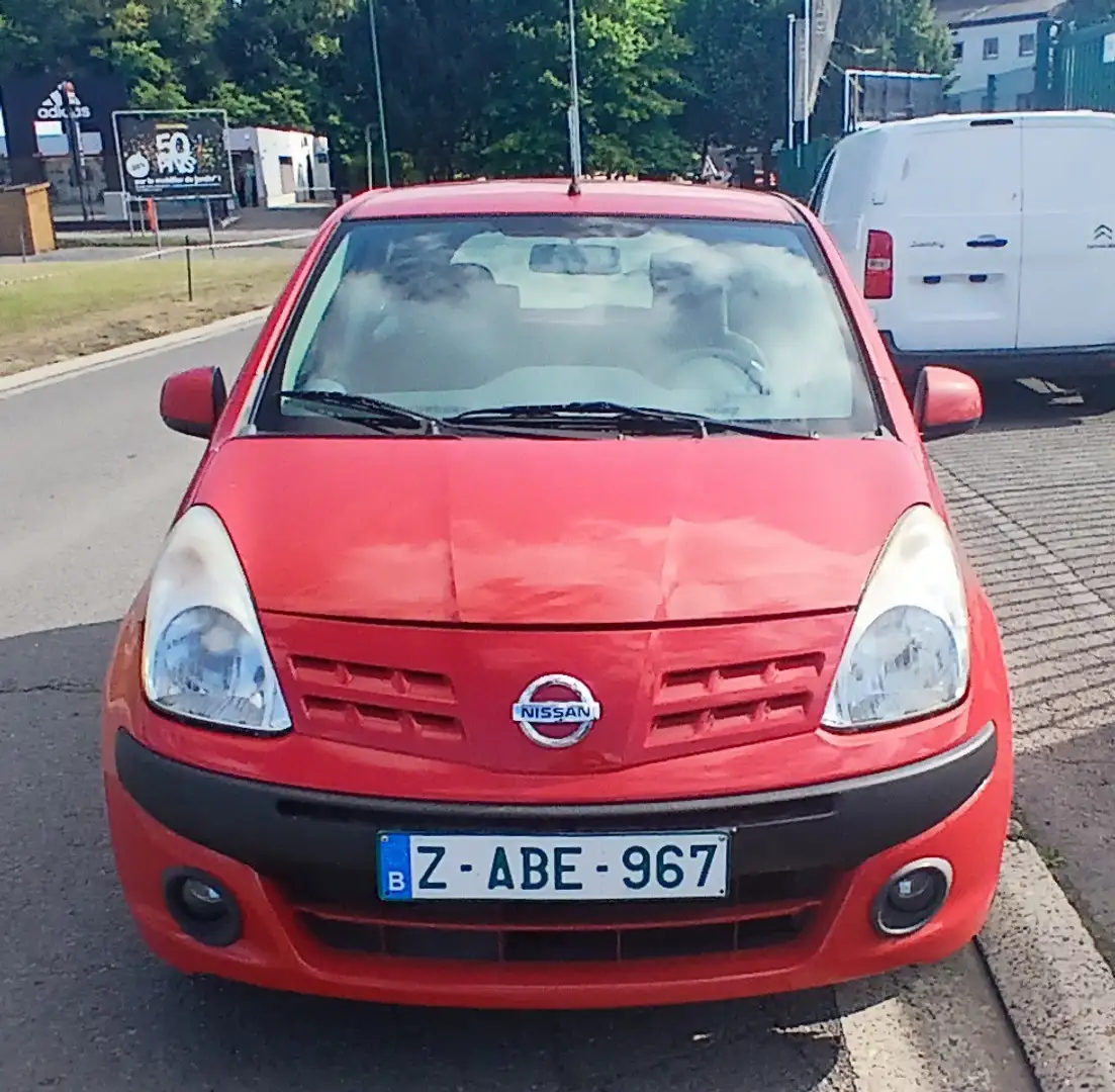 Nissan Pixo 10i direction assistée ver centr vtel rcd EURO5 Rosso - 2