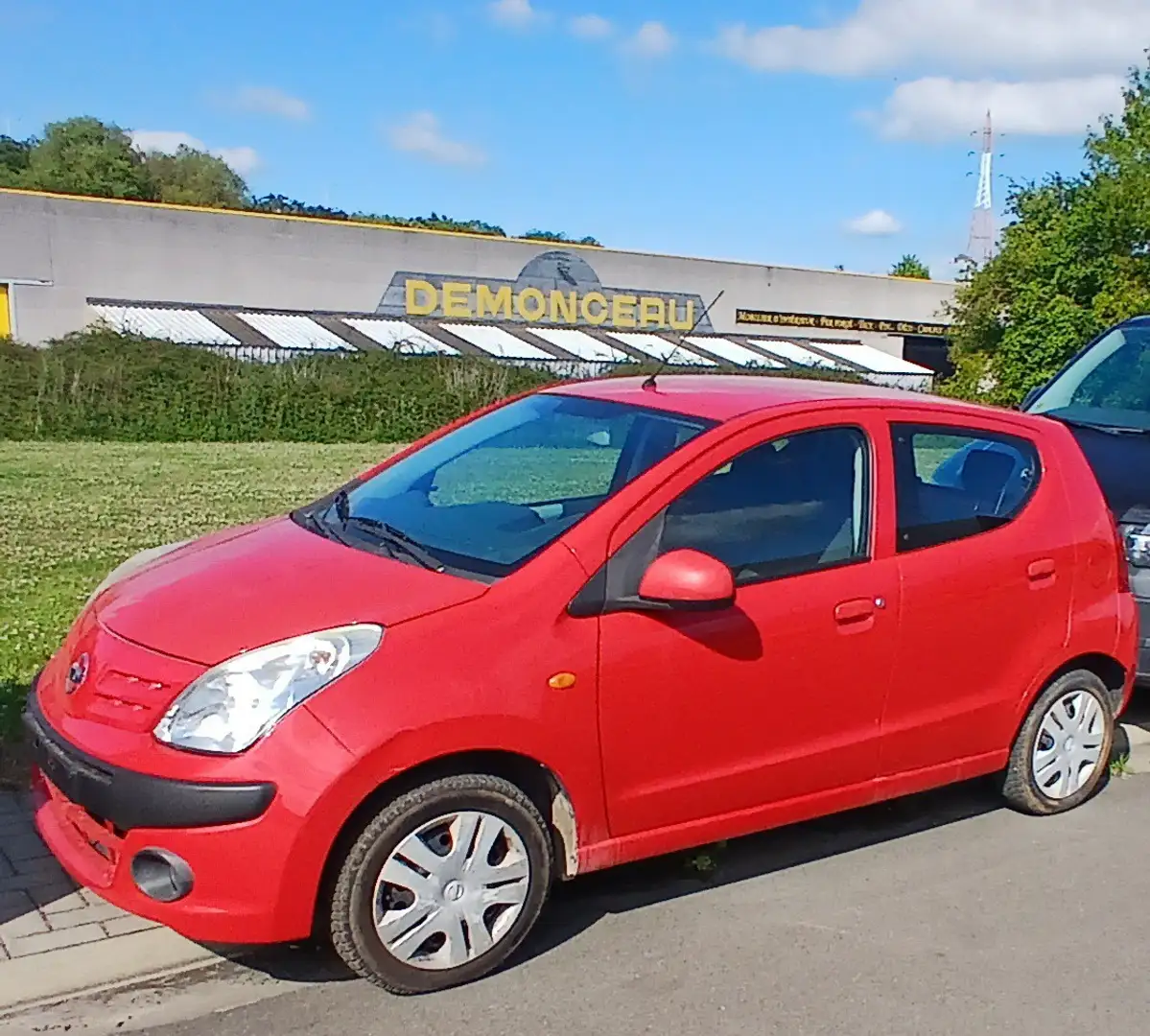 Nissan Pixo 10i direction assistée ver centr vtel rcd EURO5 Rouge - 1