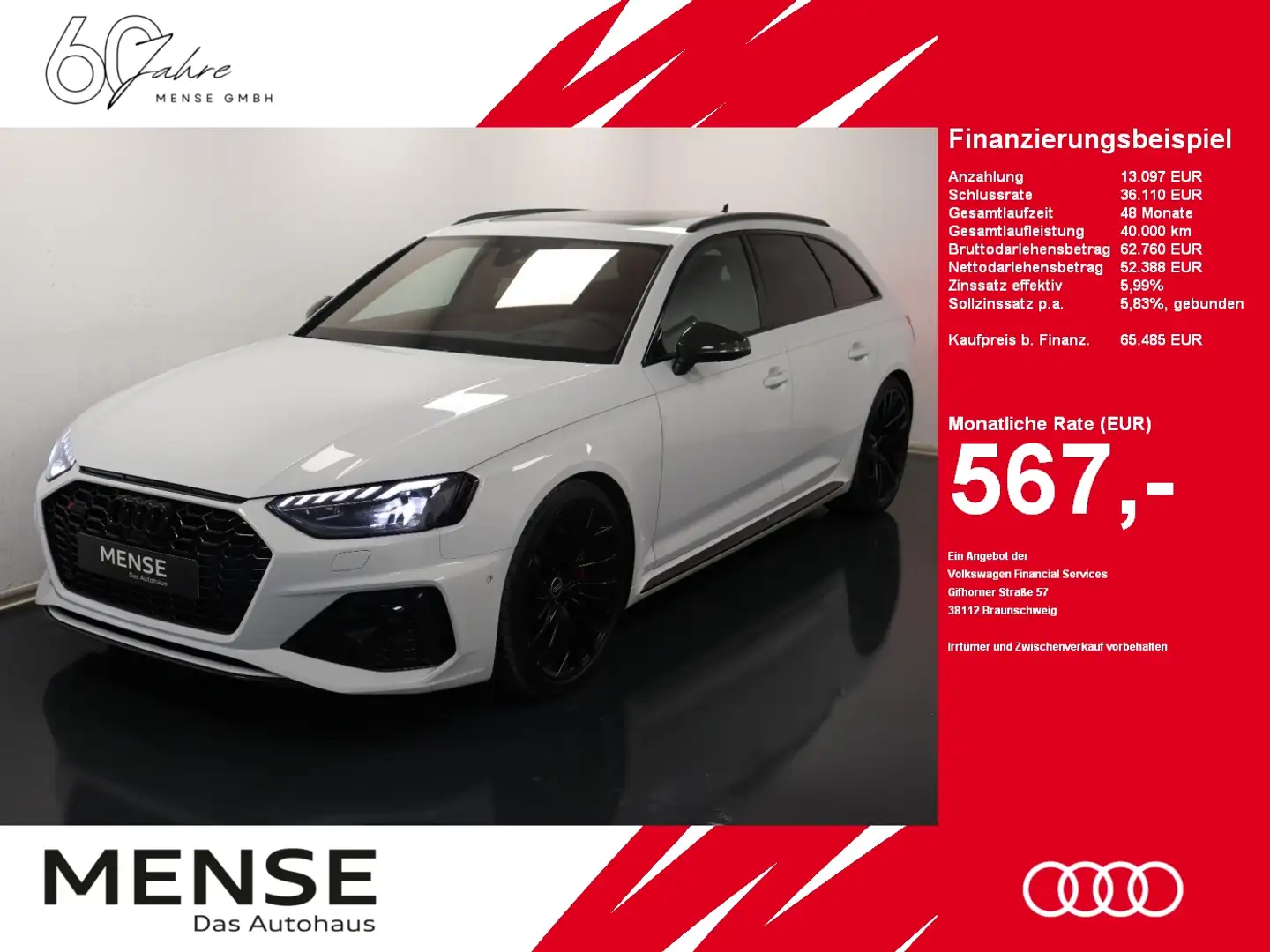 Audi RS4 RS 4 Avant 2.9 TFSI Quattro tiptronic |Massage Noir - 1