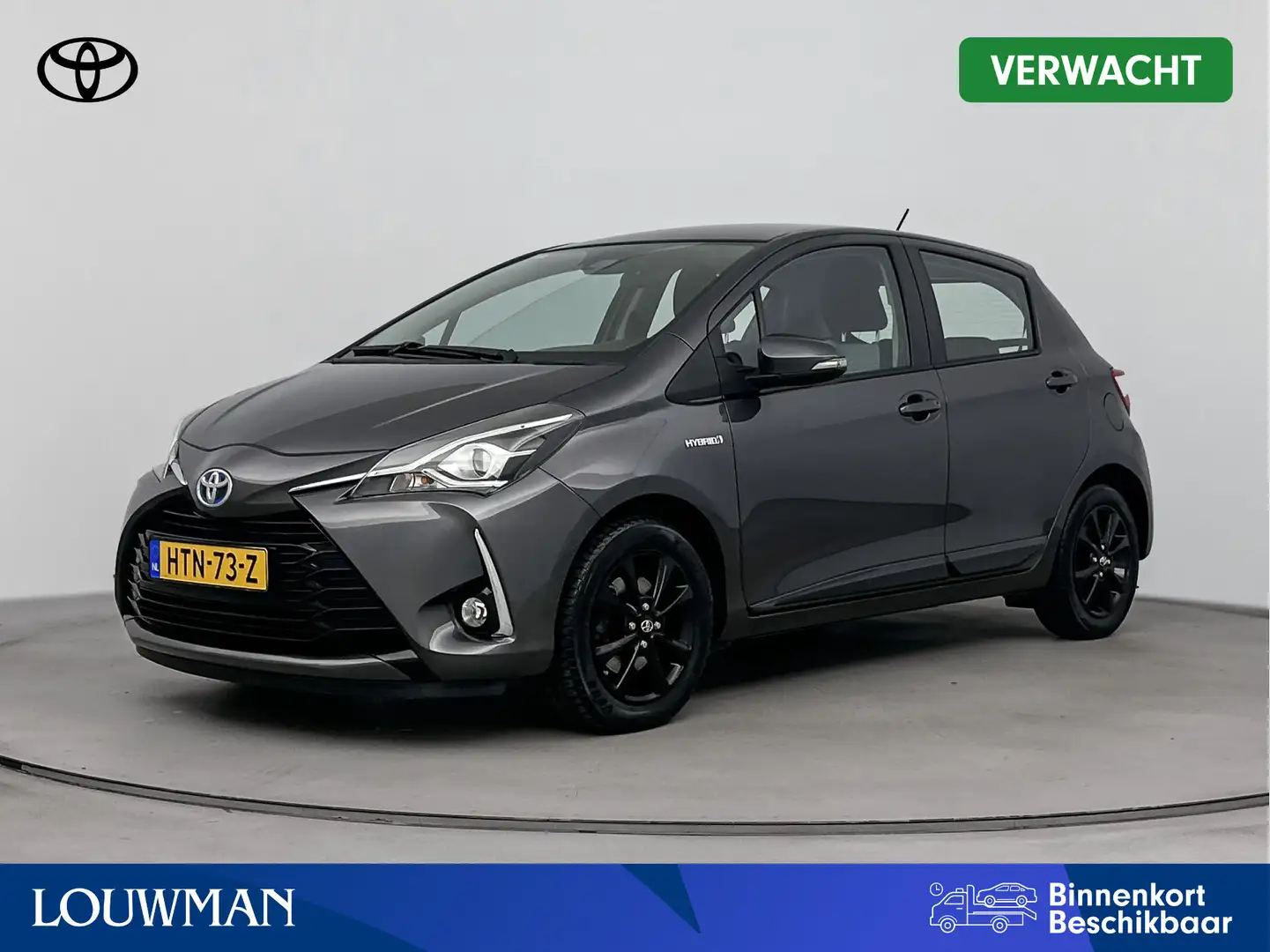 Toyota Yaris 1.5 Hybrid Active Leseman aangemeld, vanaf handela Grijs - 1