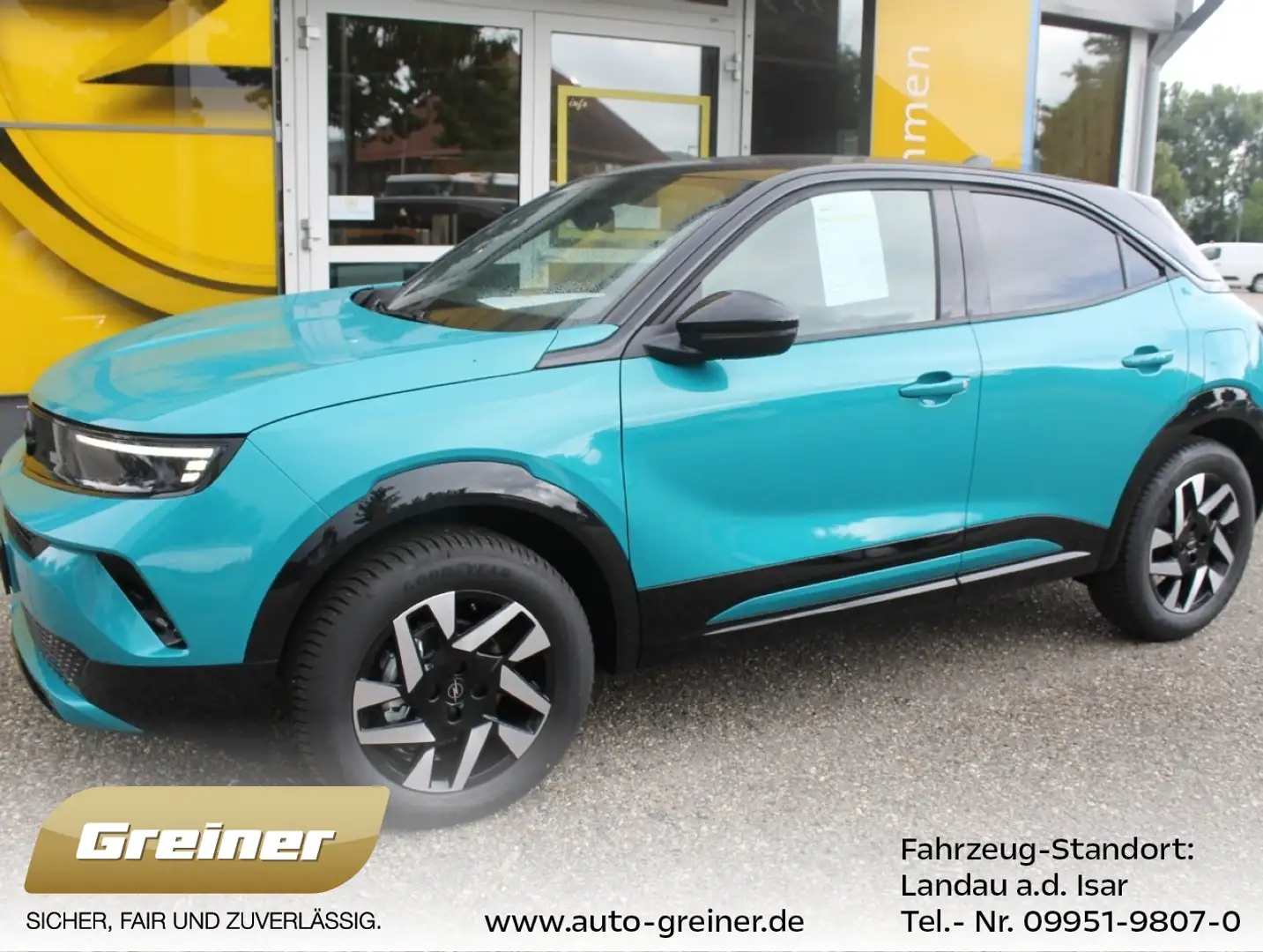 Opel Mokka 1.2 Turbo GS SHZ|LRHZ|INTELLILINK|PDC|ALU Grün - 1