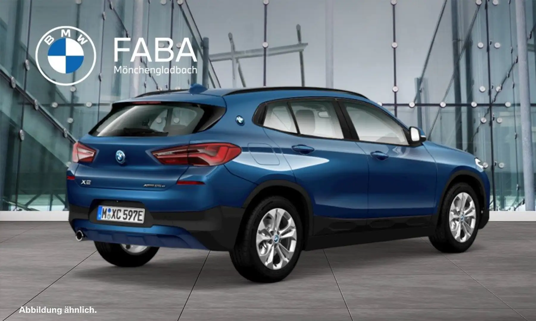 BMW X2 xDrive25e Advantage HiFi DAB LED RFK Navi Blau - 2