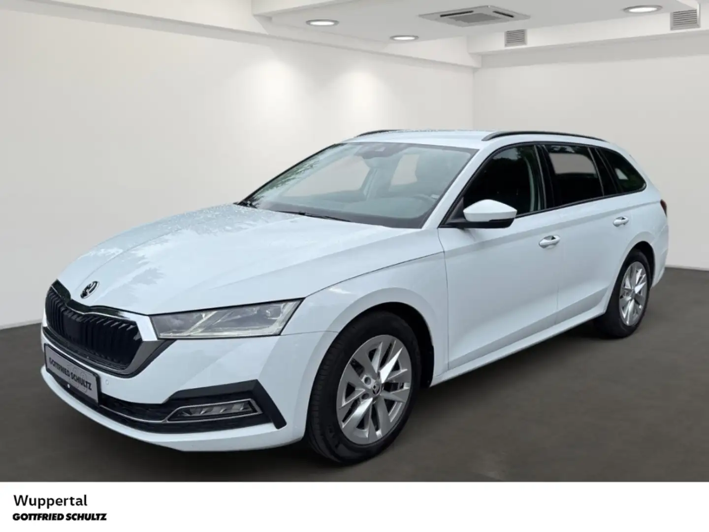 Skoda Octavia Com 2.0 TDI DSG LED NAVI SHZ PDC LM Weiß - 2