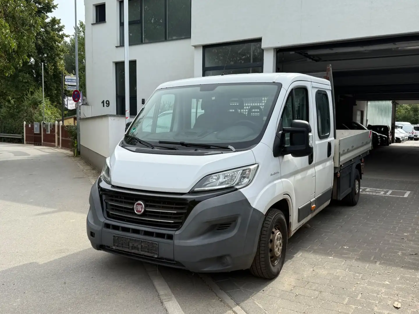 Fiat Ducato Pritsche/ Doppelk. 35 130 L5 Maxi Weiß - 2