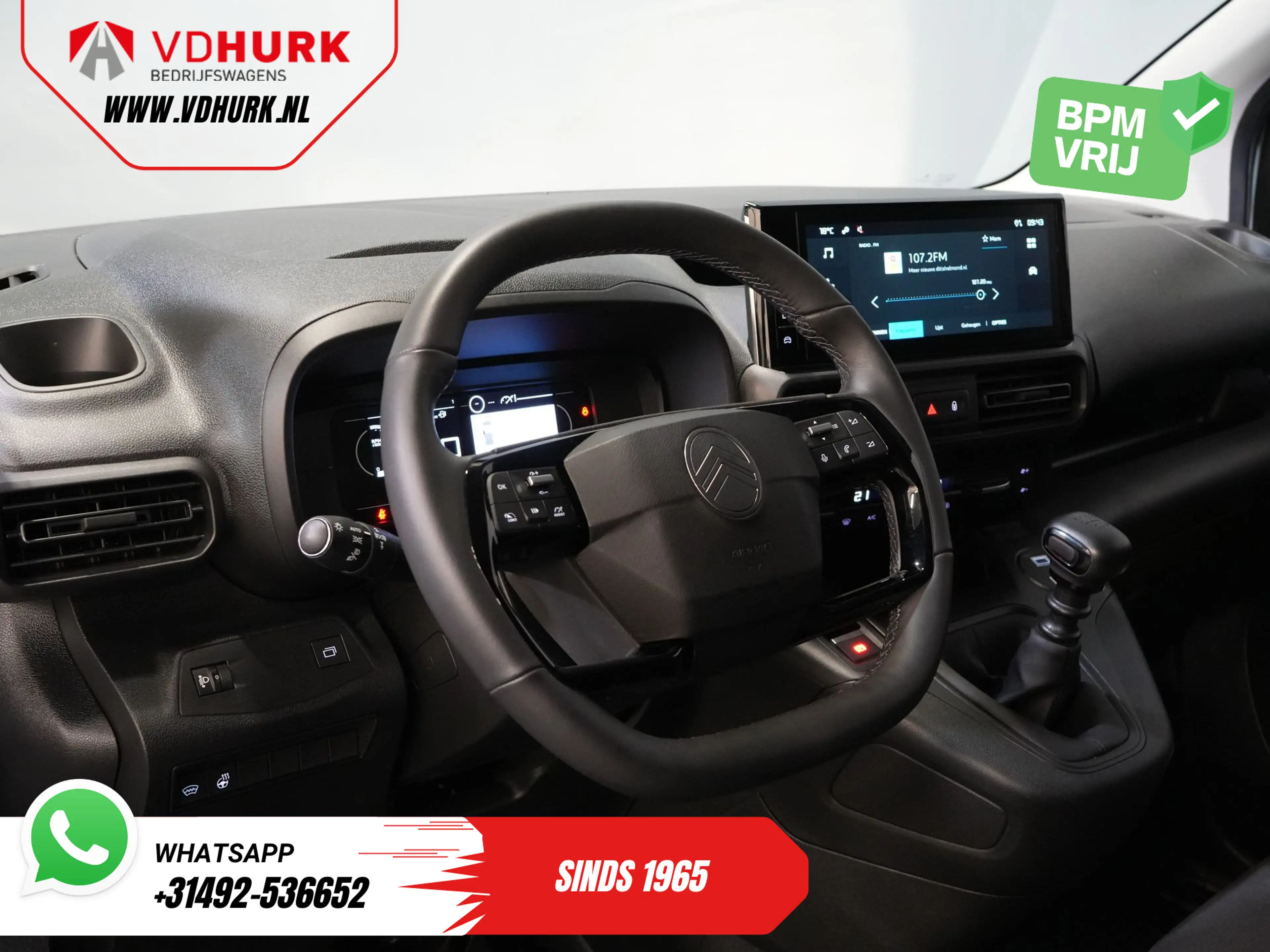 Peugeot Partner (Citroen Berlingo) 1.5 HDi 100 pk L2 Carplay/ Stoe — photo 14
