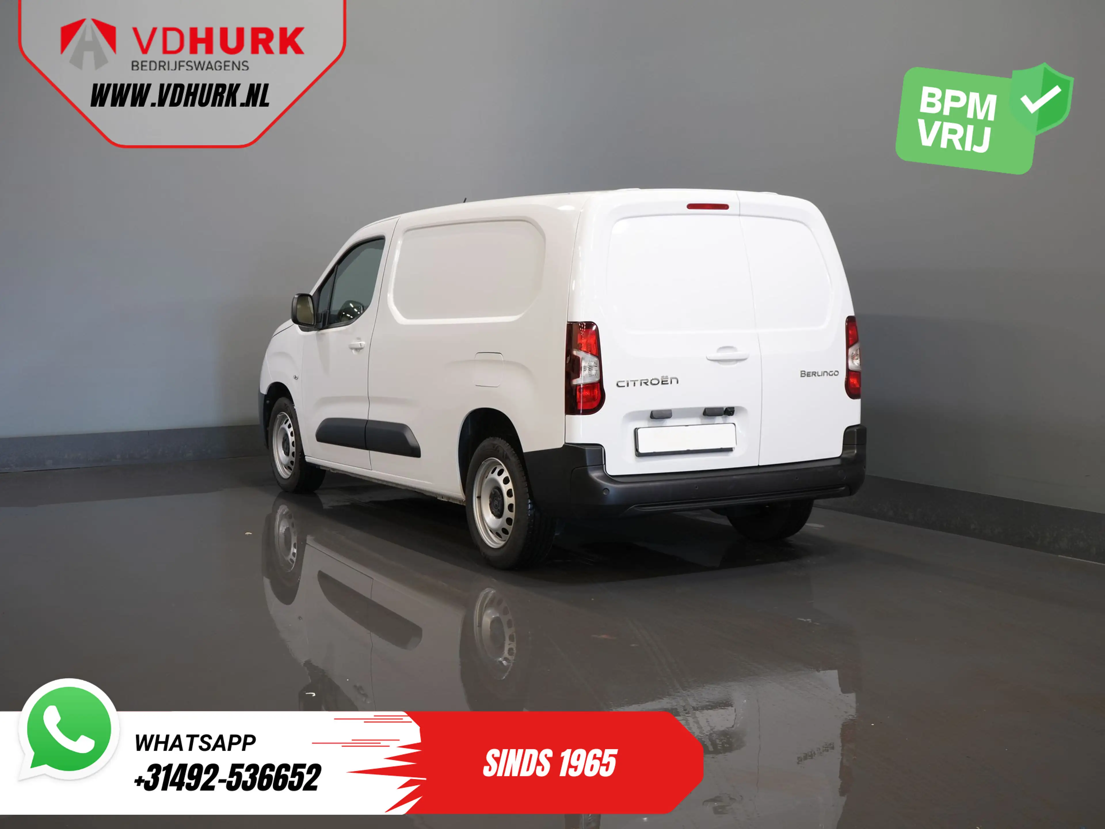 Peugeot Partner (Citroen Berlingo) 1.5 HDi 100 pk L2 Carplay/ Stoe — photo 2