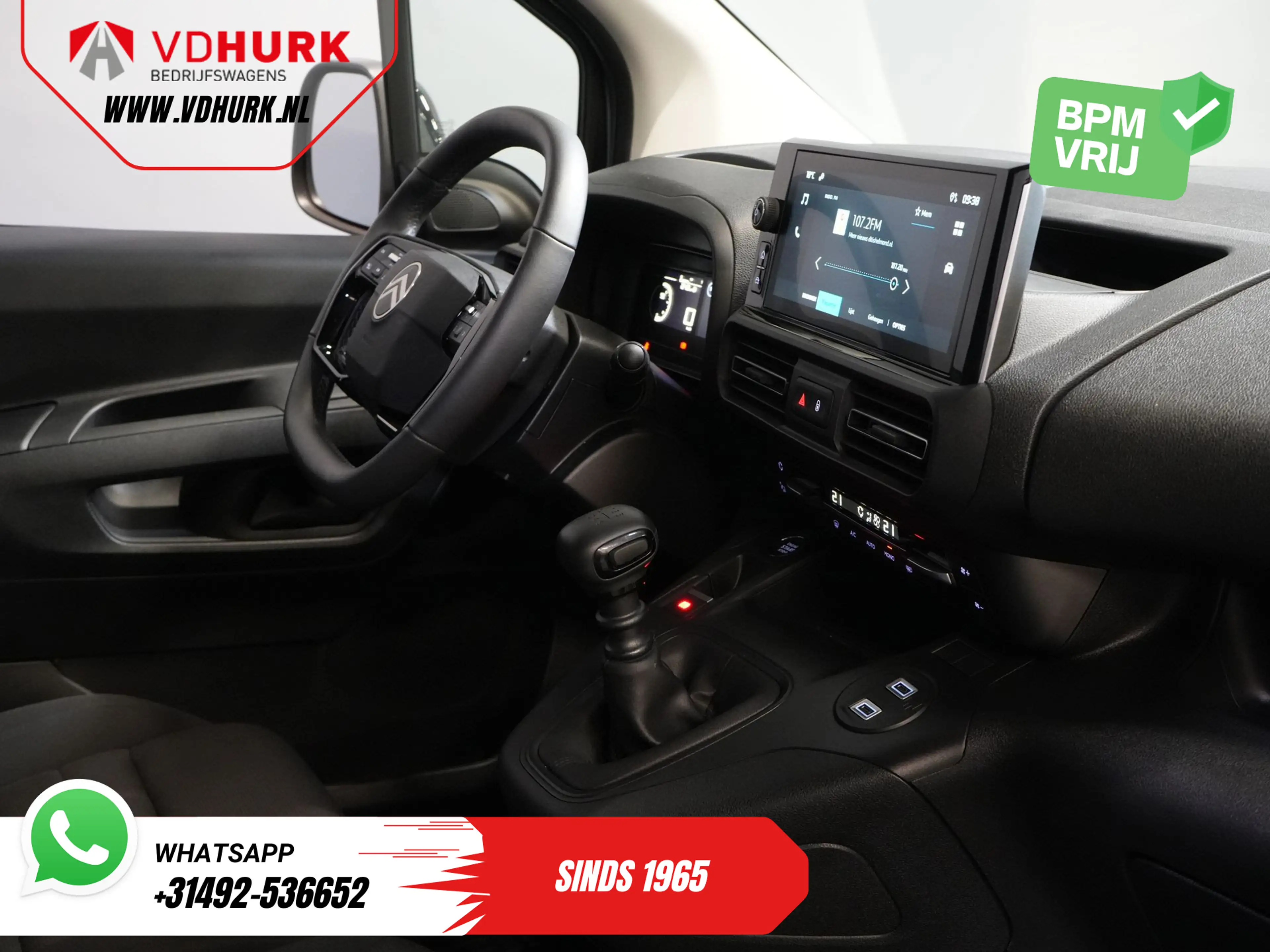 Peugeot Partner (Citroen Berlingo) 1.5 HDi 100 pk L2 Carplay/ Stoe — photo 3