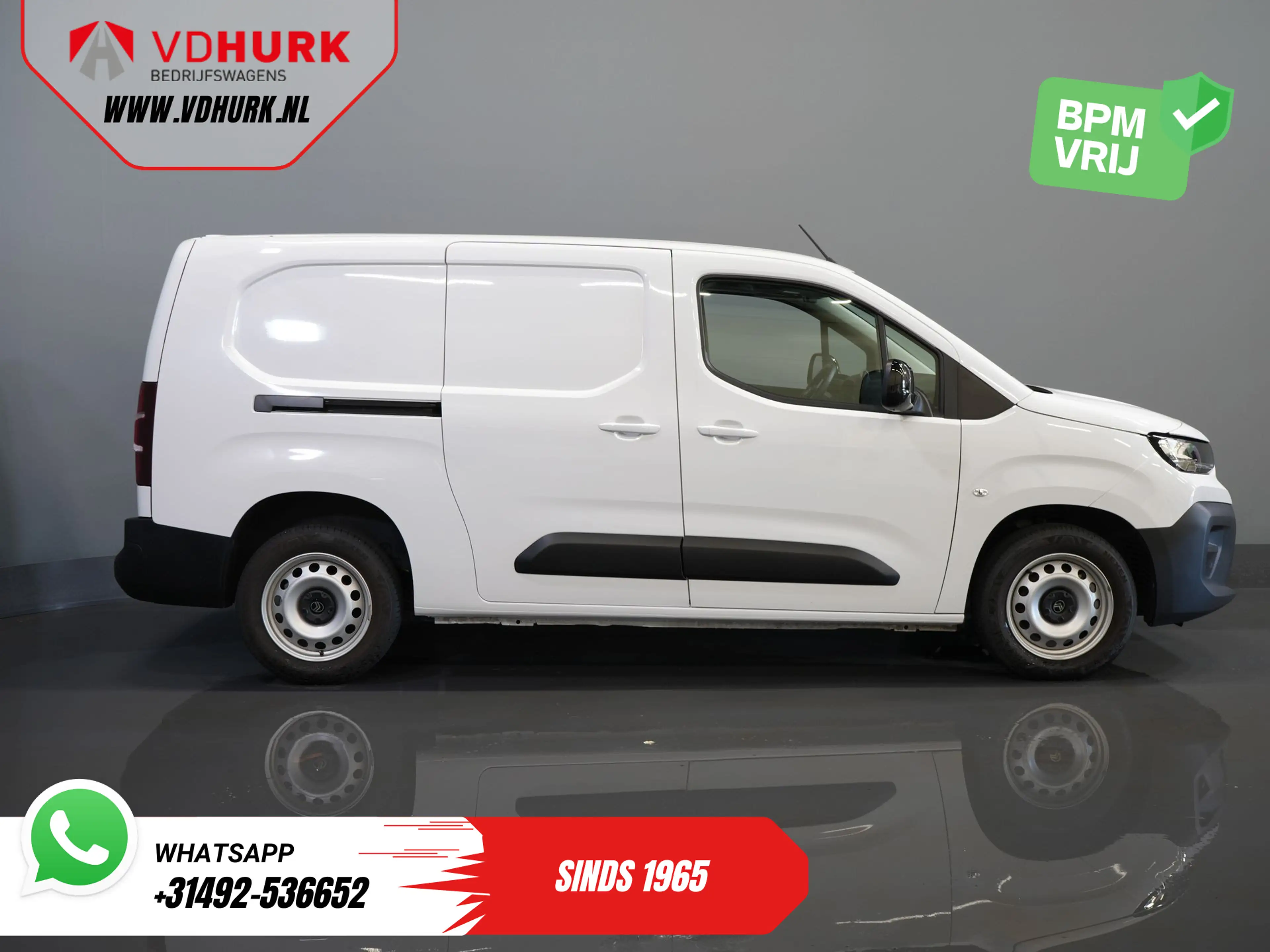 Peugeot Partner (Citroen Berlingo) 1.5 HDi 100 pk L2 Carplay/ Stoe — photo 11