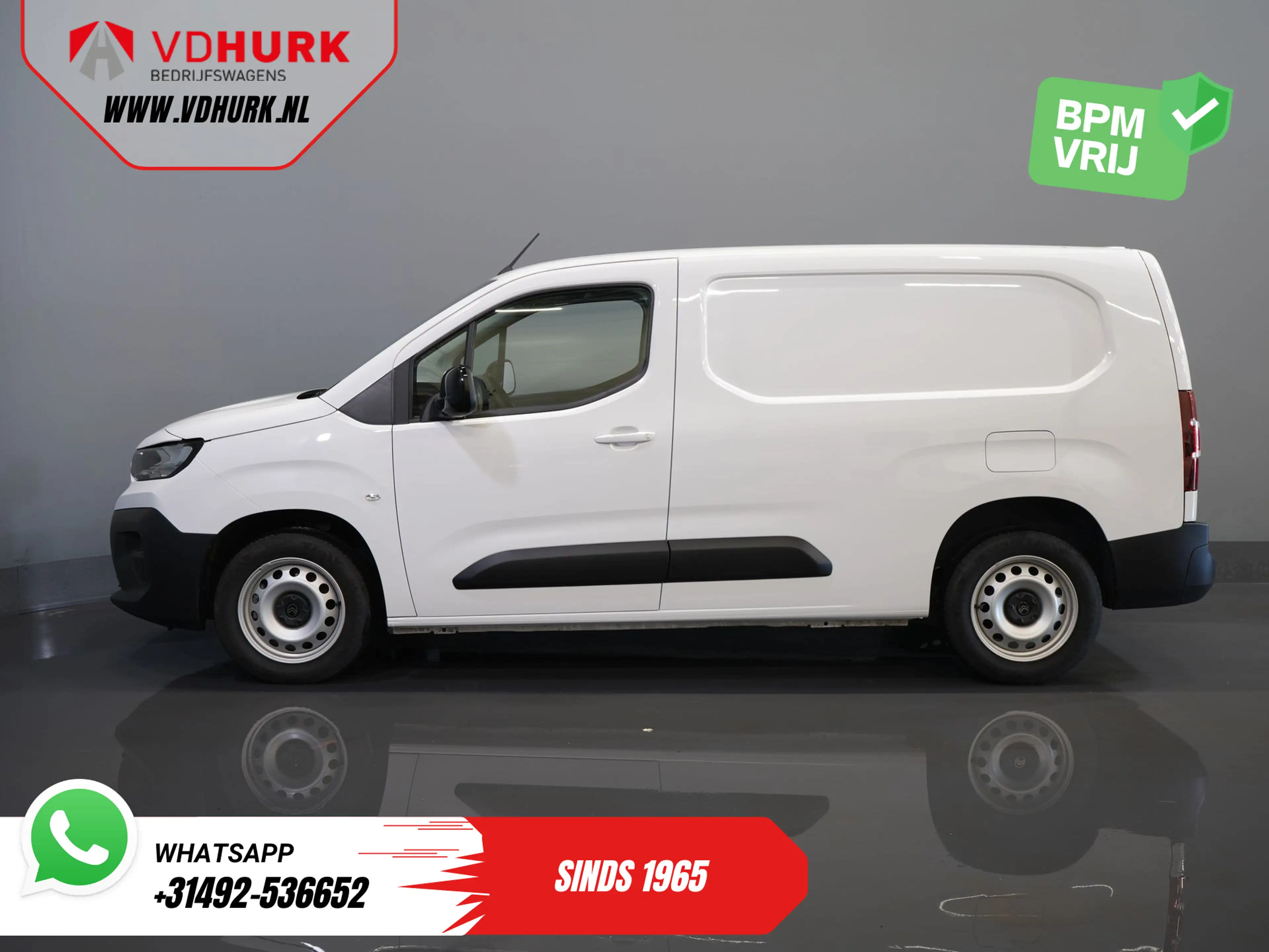 Peugeot Partner (Citroen Berlingo) 1.5 HDi 100 pk L2 Carplay/ Stoe — photo 10