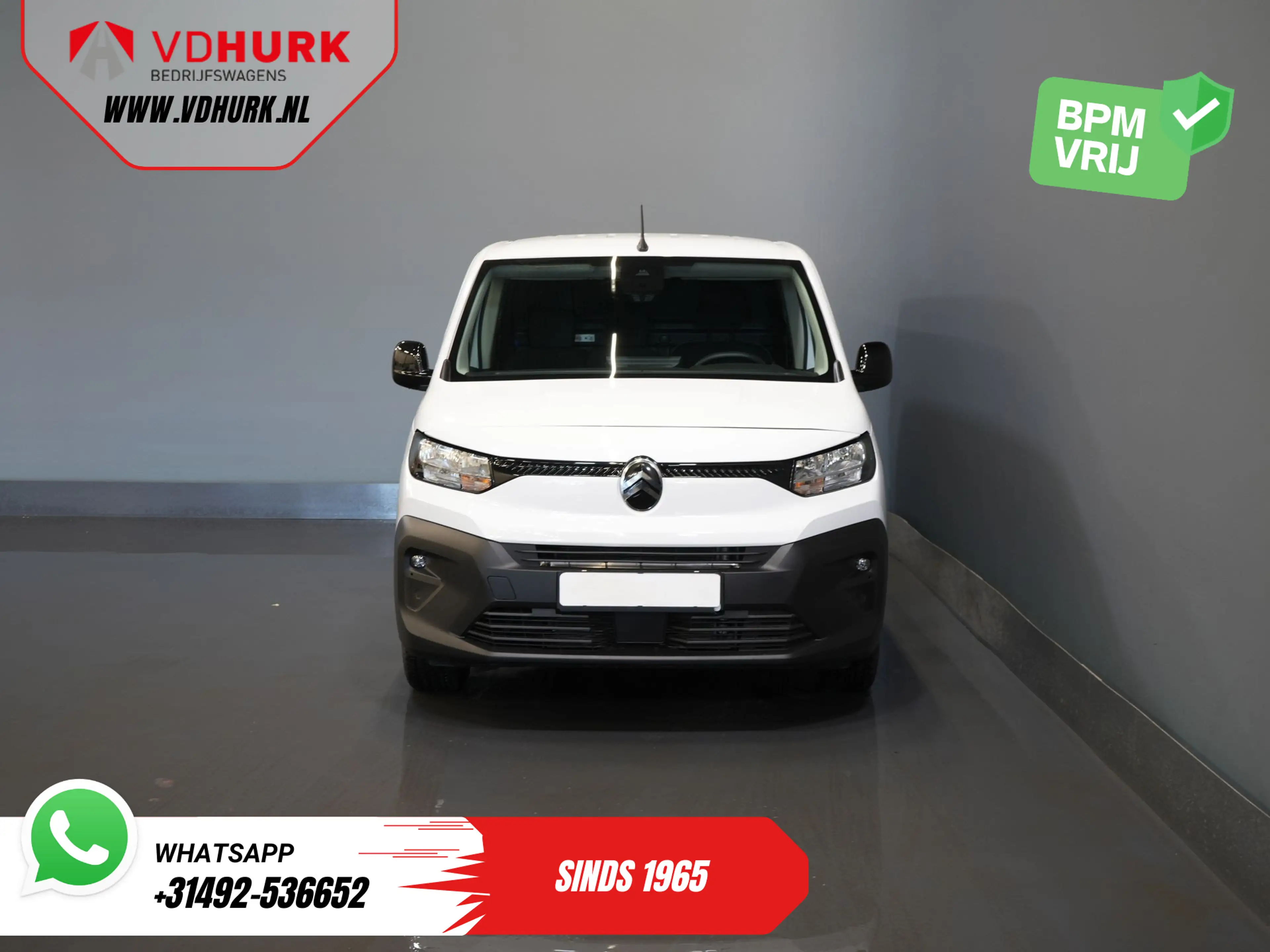 Peugeot Partner (Citroen Berlingo) 1.5 HDi 100 pk L2 Carplay/ Stoe — photo 7