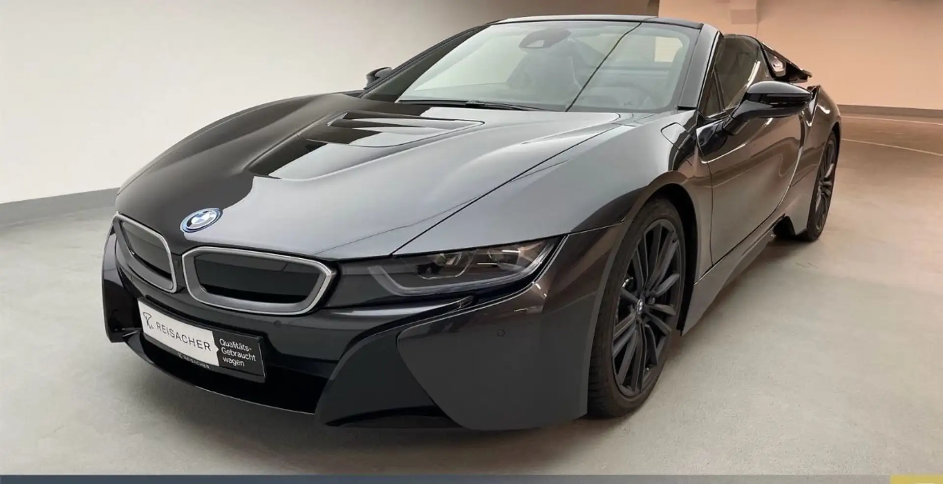 BMW i8 Roadster VOLL AUSSTATTUN,1.Hand,wenig Kilometer Schwarz - 2