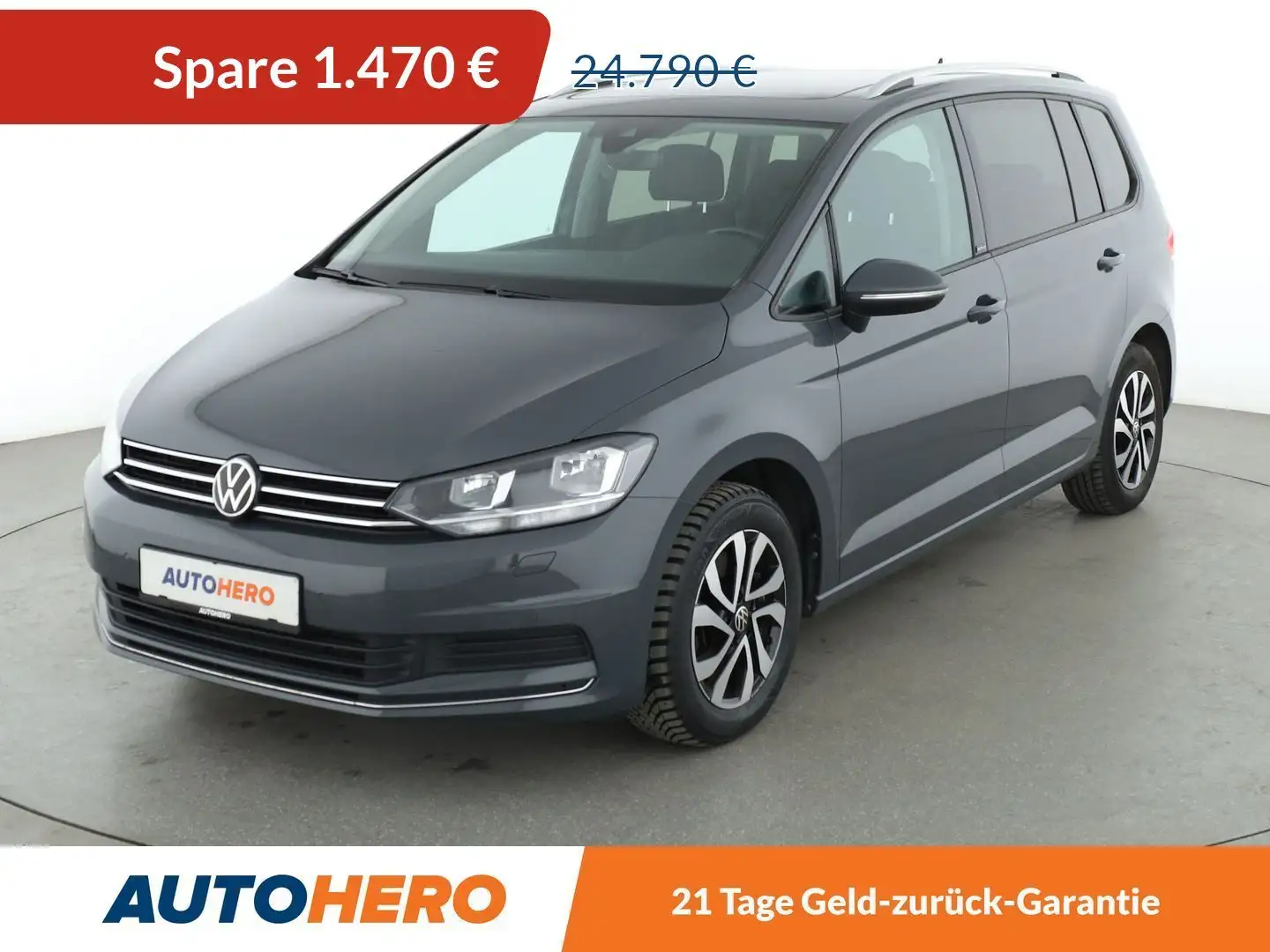 Volkswagen Touran 2.0 TDI Active Start-Stopp*7-SITZER*NAVI*ACC*PDC* Gris - 1