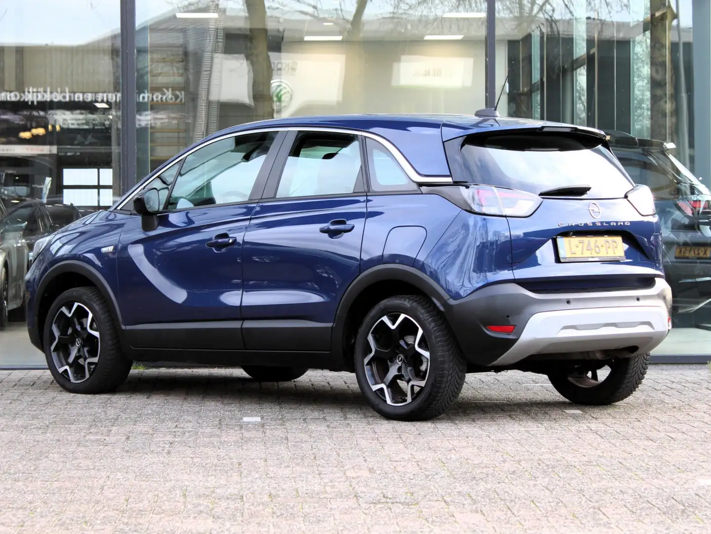 Opel Crossland 1.2 Turbo Elegance Automaat | Navi / Camera / Stoe Blauw - 2