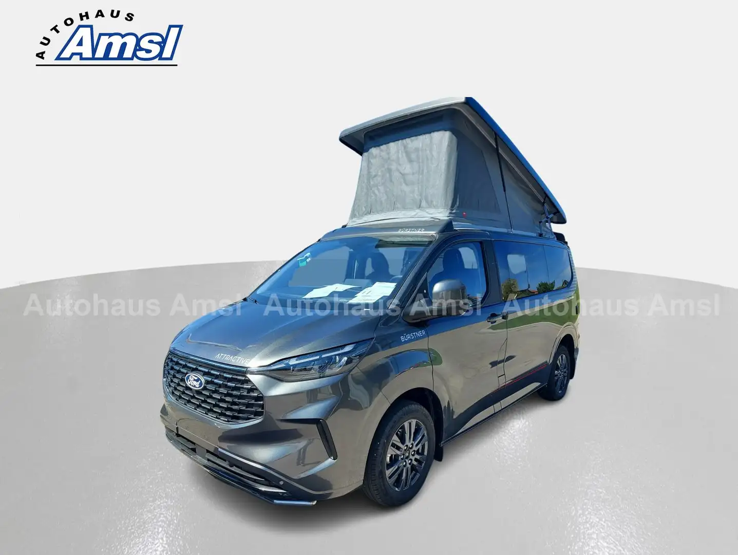 Ford Tourneo Custom Bürstner Copa C500 BUS A/T *AHK*StdHzg*Navi*ACC* Grau - 2