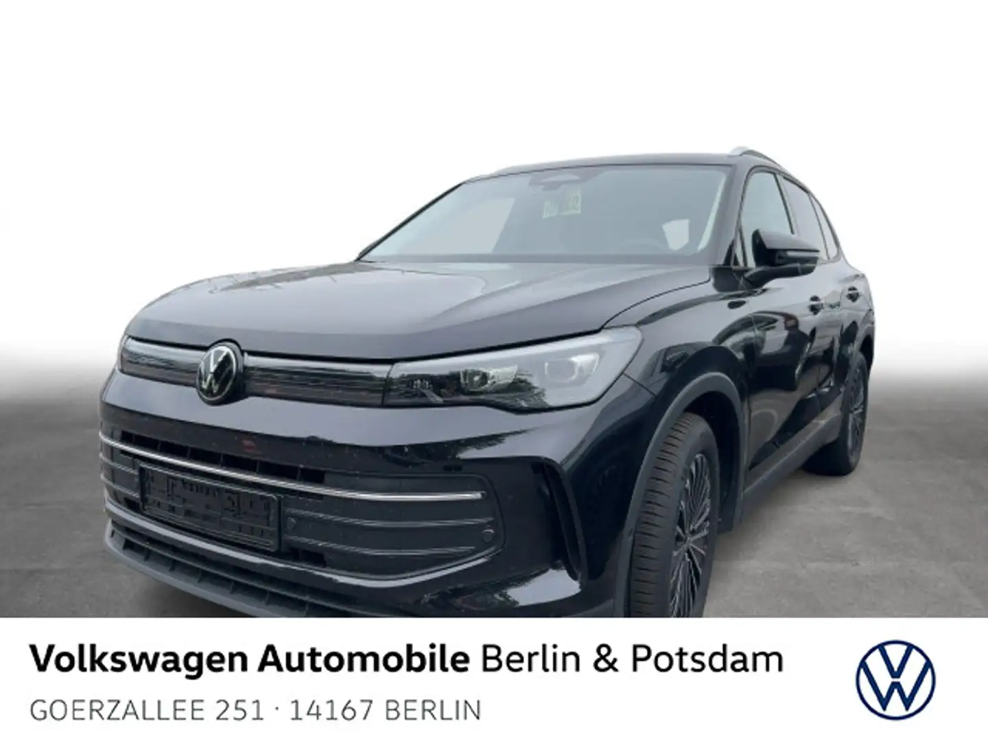 Volkswagen Tiguan 1.5 eTSI Life DSG Navi R-Kam AHK LED Tele Schwarz - 1