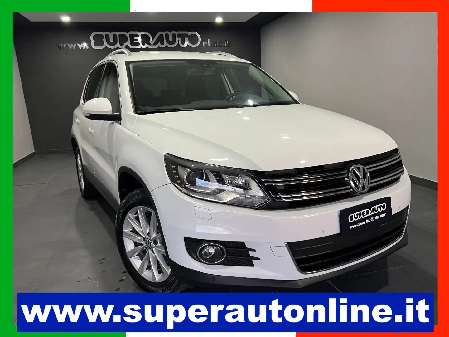 Volkswagen Tiguan 2.0 TDI 150 CV 4MOTION Sport & Style BlueMotion Te Blanc - 1
