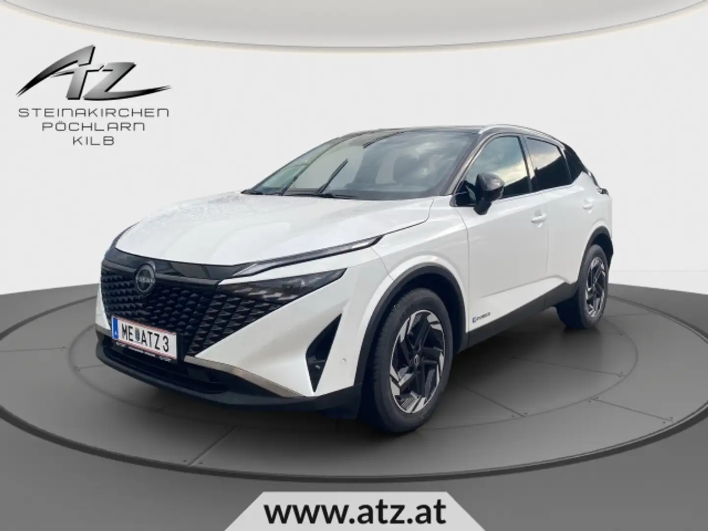 Nissan Qashqai N-CONNECTA+ 1,5 VC-T e-Power 190 Weiß - 1