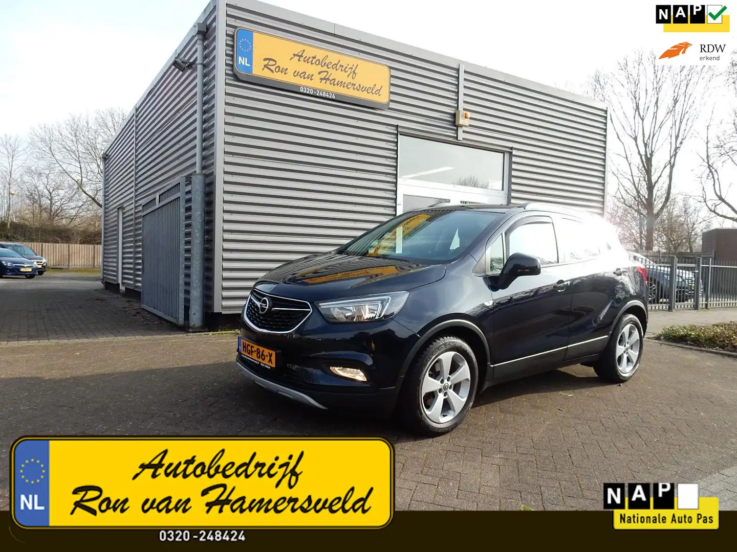 Opel Mokka X 1.4 Turbo*CR CONTR* CARPLAY*TREKH* Modrá - 1