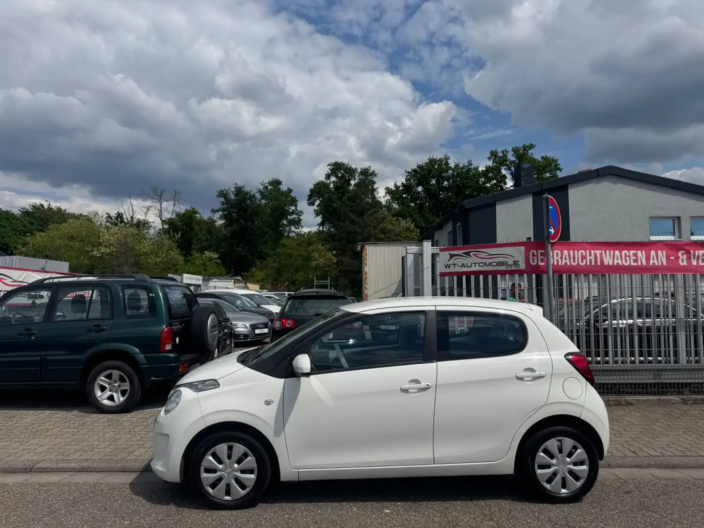 Citroen C1 Feel TÜV NEU Garantie 1 Hand Weiß - 2