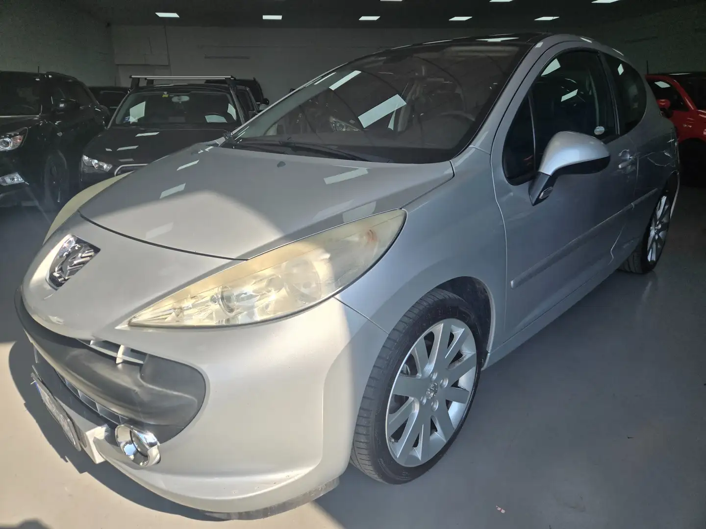 Peugeot 207 207 3p 1.6 thp 16v Feline 150cv Argento - 1