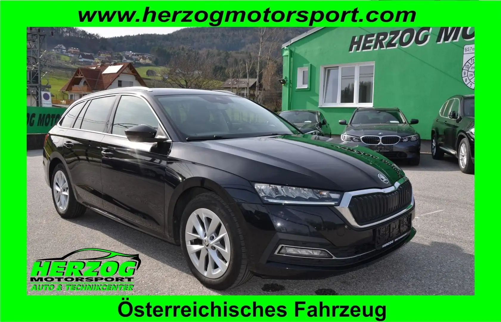 Skoda Octavia Octavia Combi 2,0TDI Style DSG LED VIRTUAL AHV 1.B Schwarz - 1