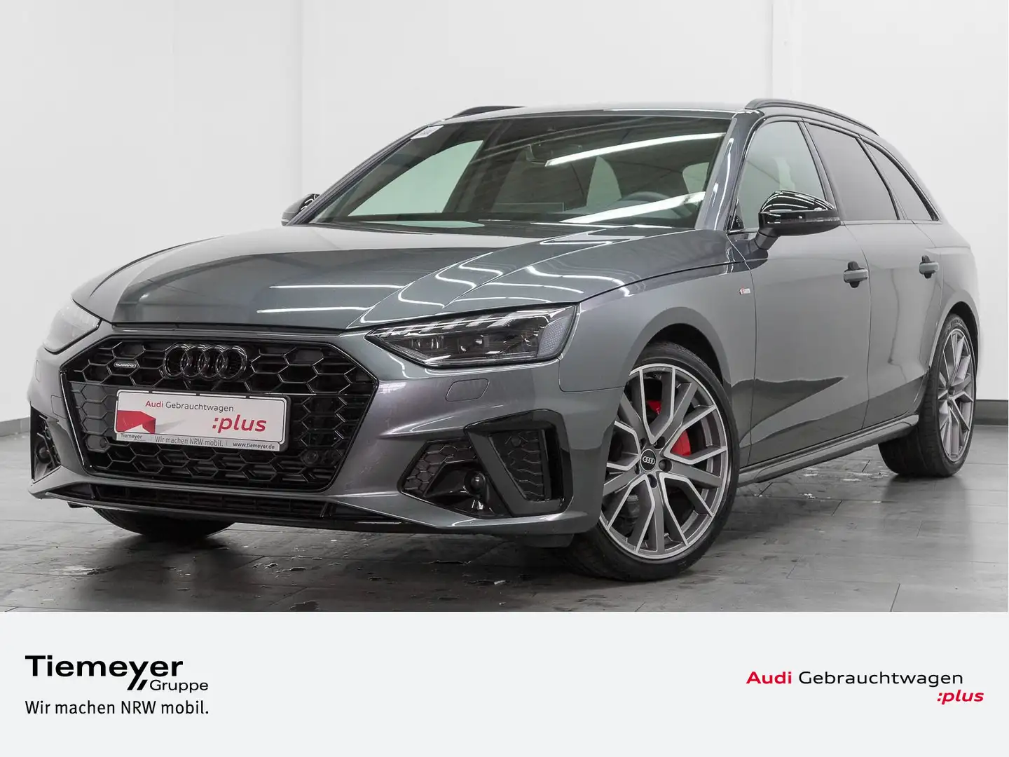 Audi A4 40 TFSI Q 2x S LINE LM19 KAMERA NAVI+ V Grau - 1