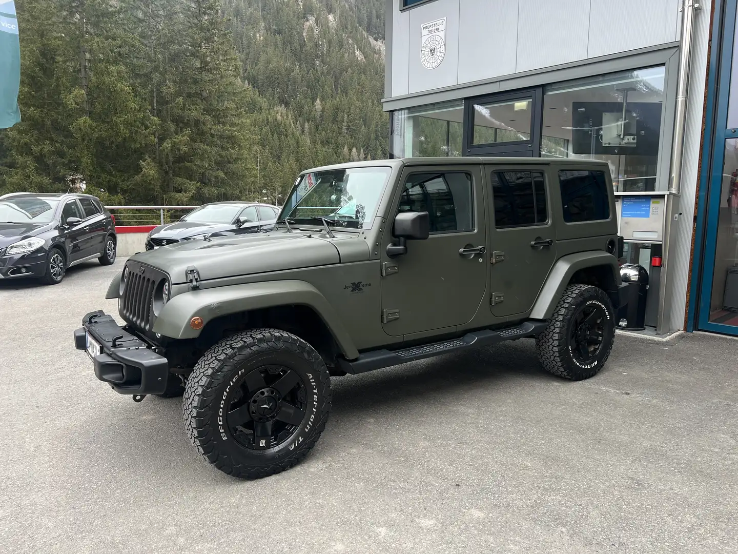 Jeep Wrangler Unlimited Rubicon 2,8 CRD Aut. Grün - 2