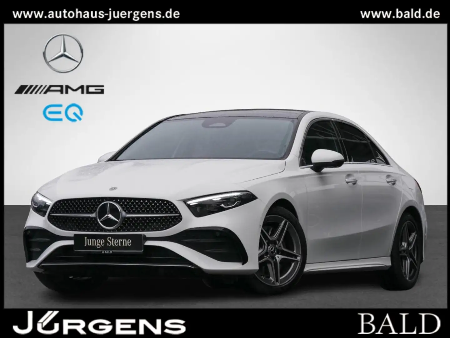 Mercedes-Benz A 220 d Limo AMG-Sport/Pano/Technik/360/Distr/18 Weiß - 1