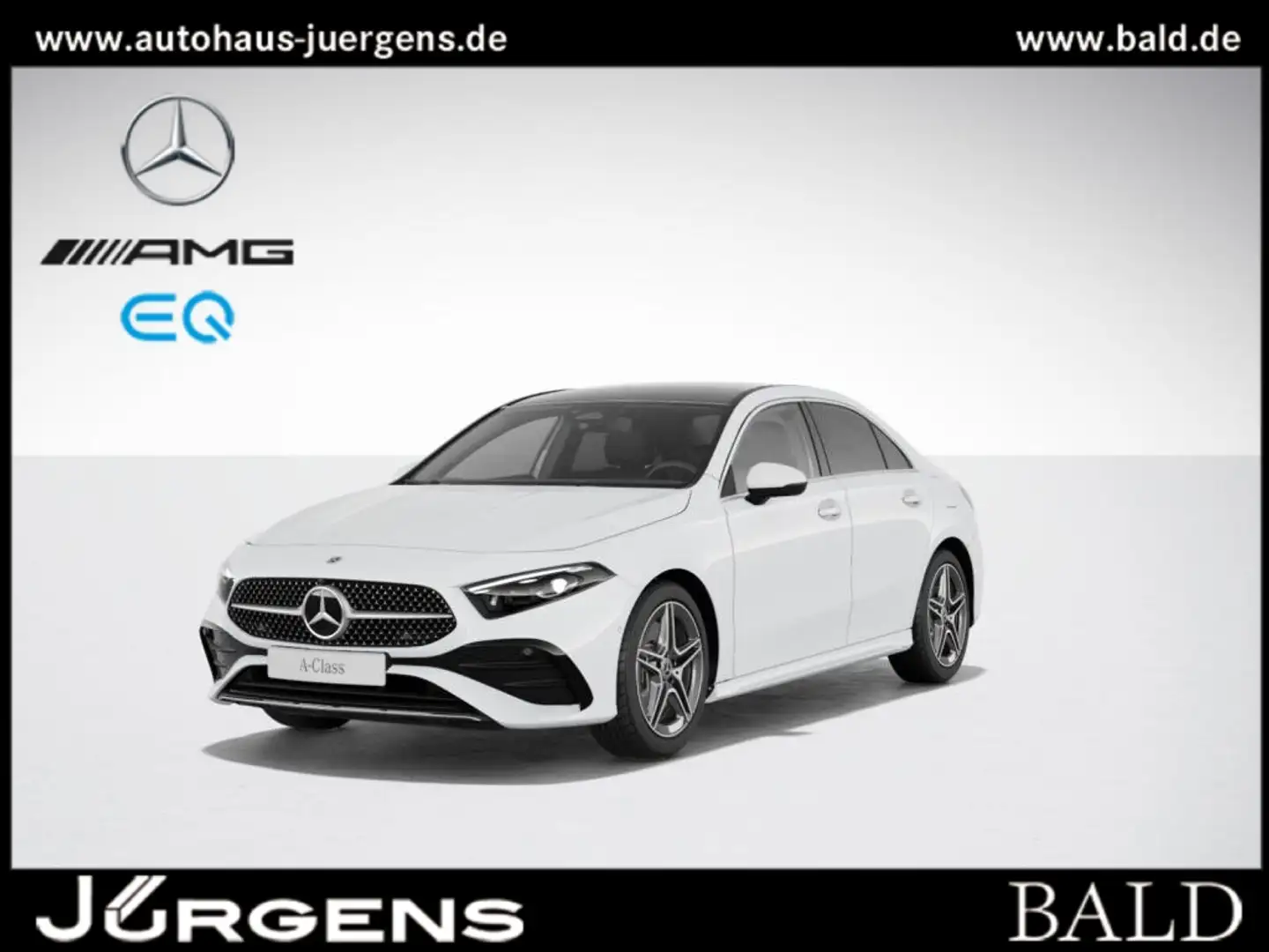 Mercedes-Benz A 220 d Limo AMG-Sport/Pano/Technik/360/Distr/18 Weiß - 1