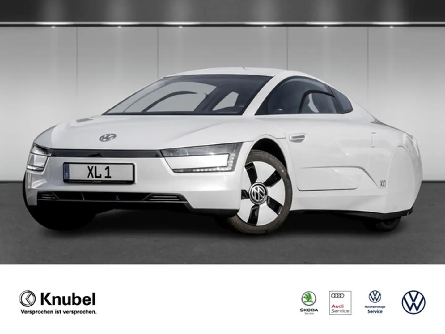 Volkswagen XL1 SAMMLERSTÜCK DSG LED Navi Klima Alcantara Alb - 1
