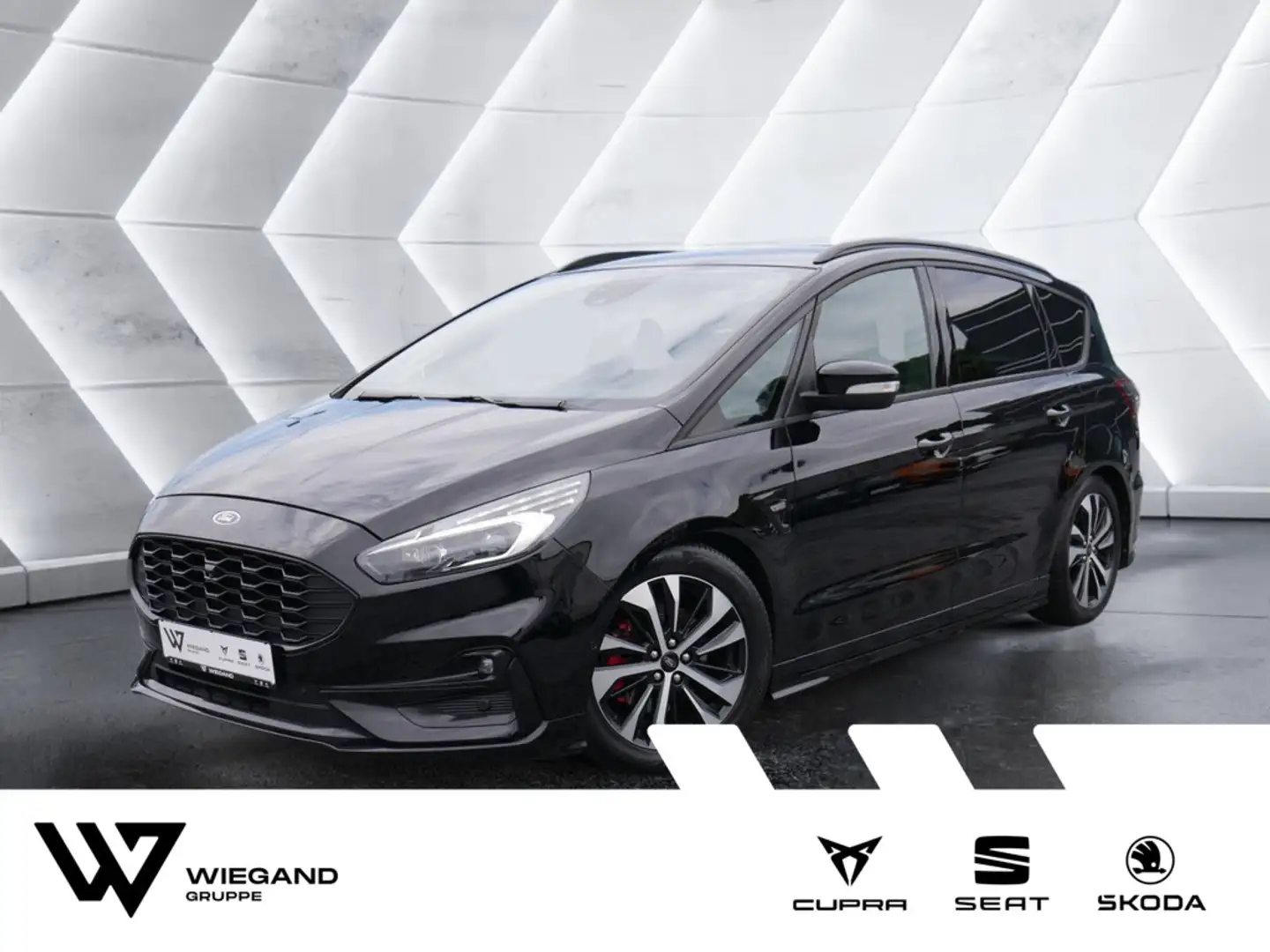 Ford S-Max 2.0 EcoBlue ST-Line 7-SITZE LED NAVI AC Schwarz - 1