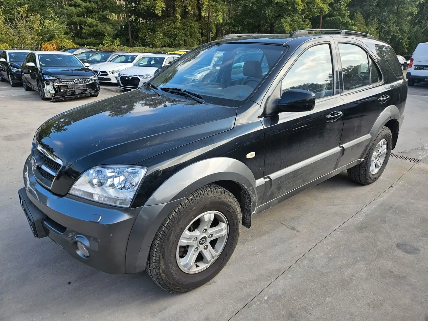 Kia Sorento 2.5 CRDi EX Schwarz - 1