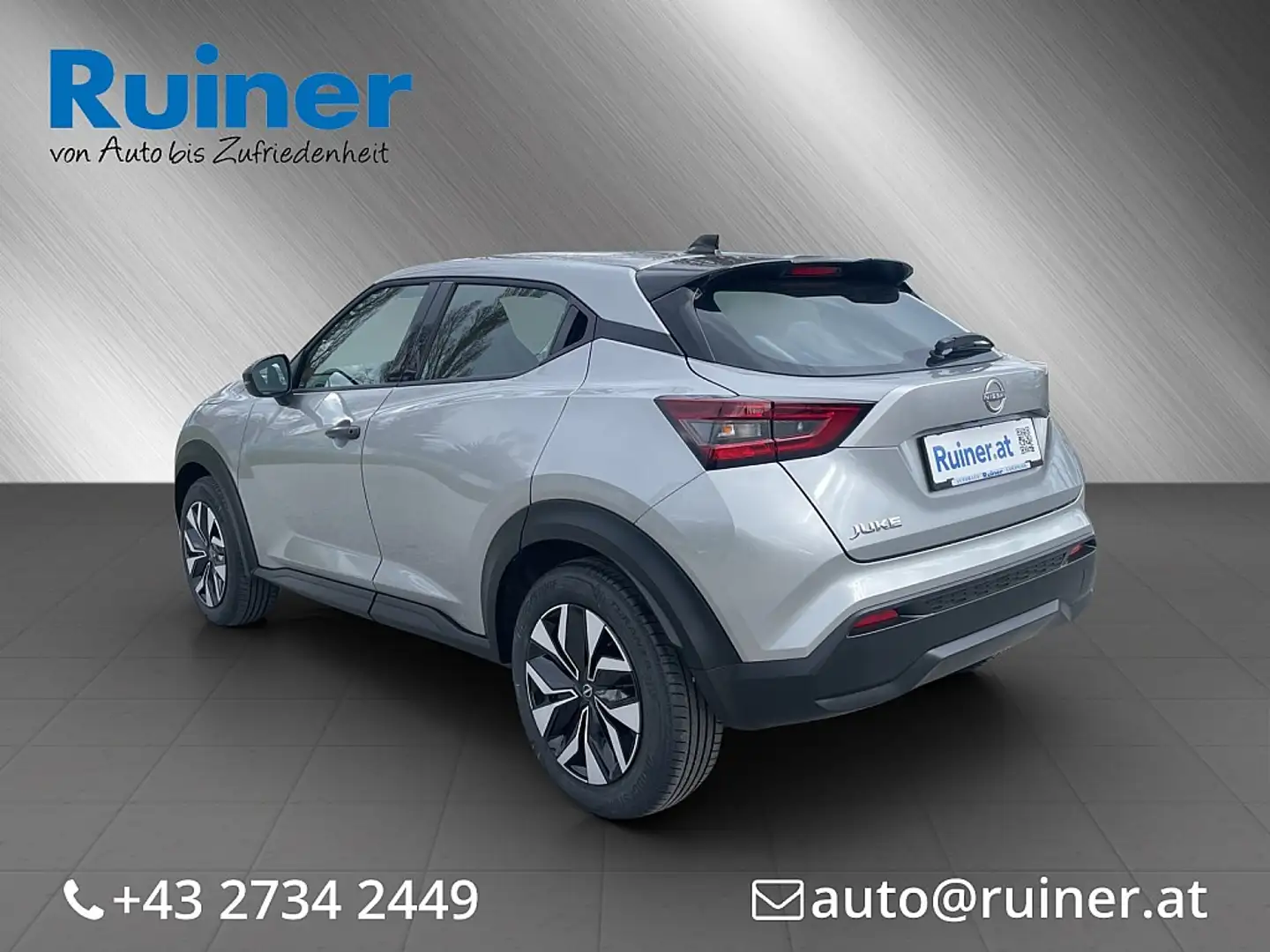 Nissan Juke 1,0 DIG-T Acenta+ Silber - 2