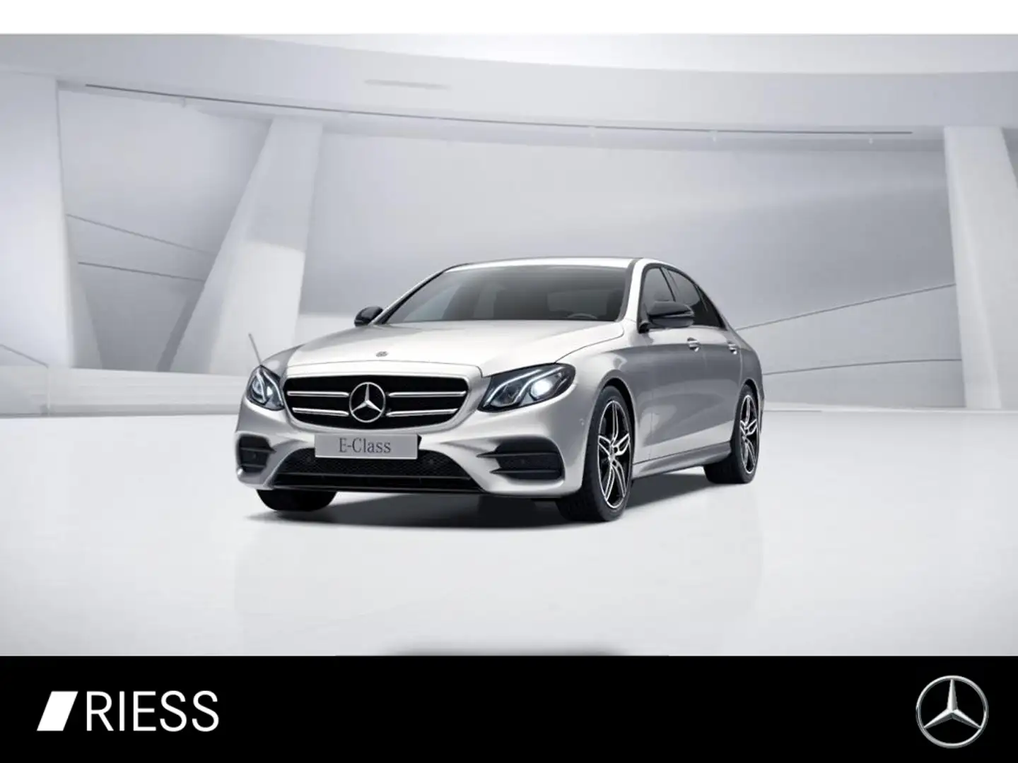 Mercedes-Benz E 300 Limousine AMG Night Burm Ambi Mem Kam Silver - 1