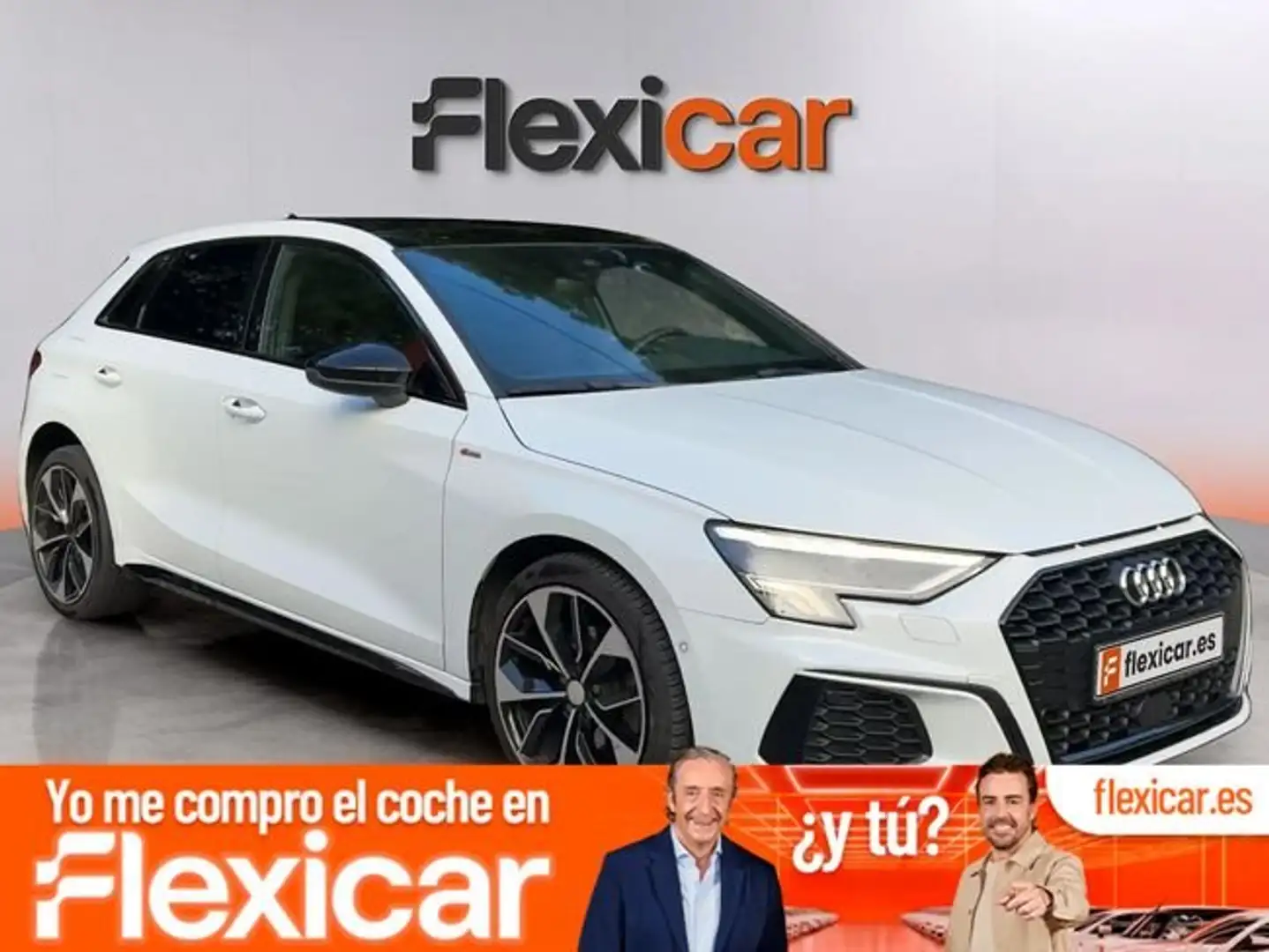 Audi A3 Sportback 35TDI S line S tronic Blanco - 1